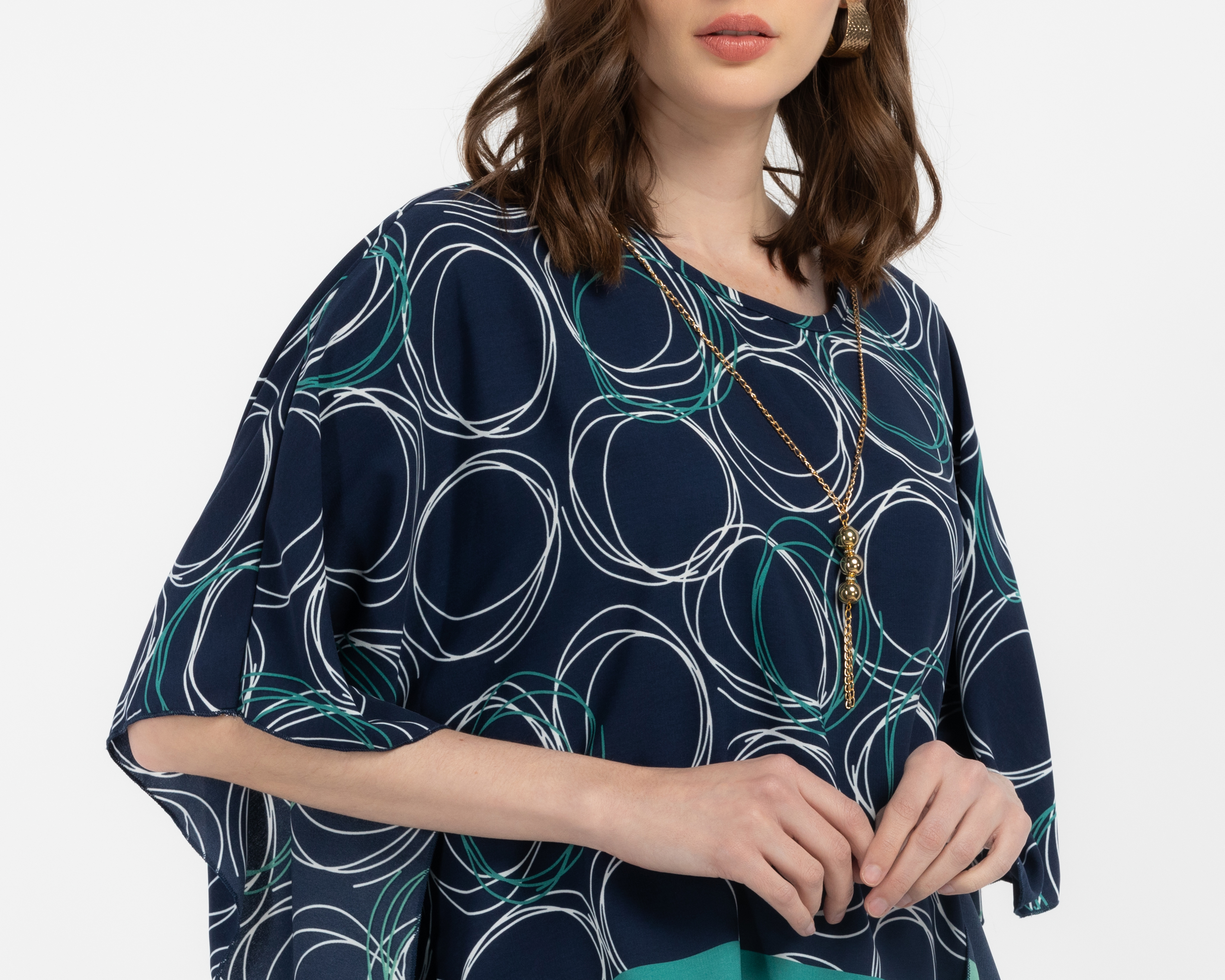 Foto 4 | Foto 4 | Blusa Lady Sun con Collar para Mujer