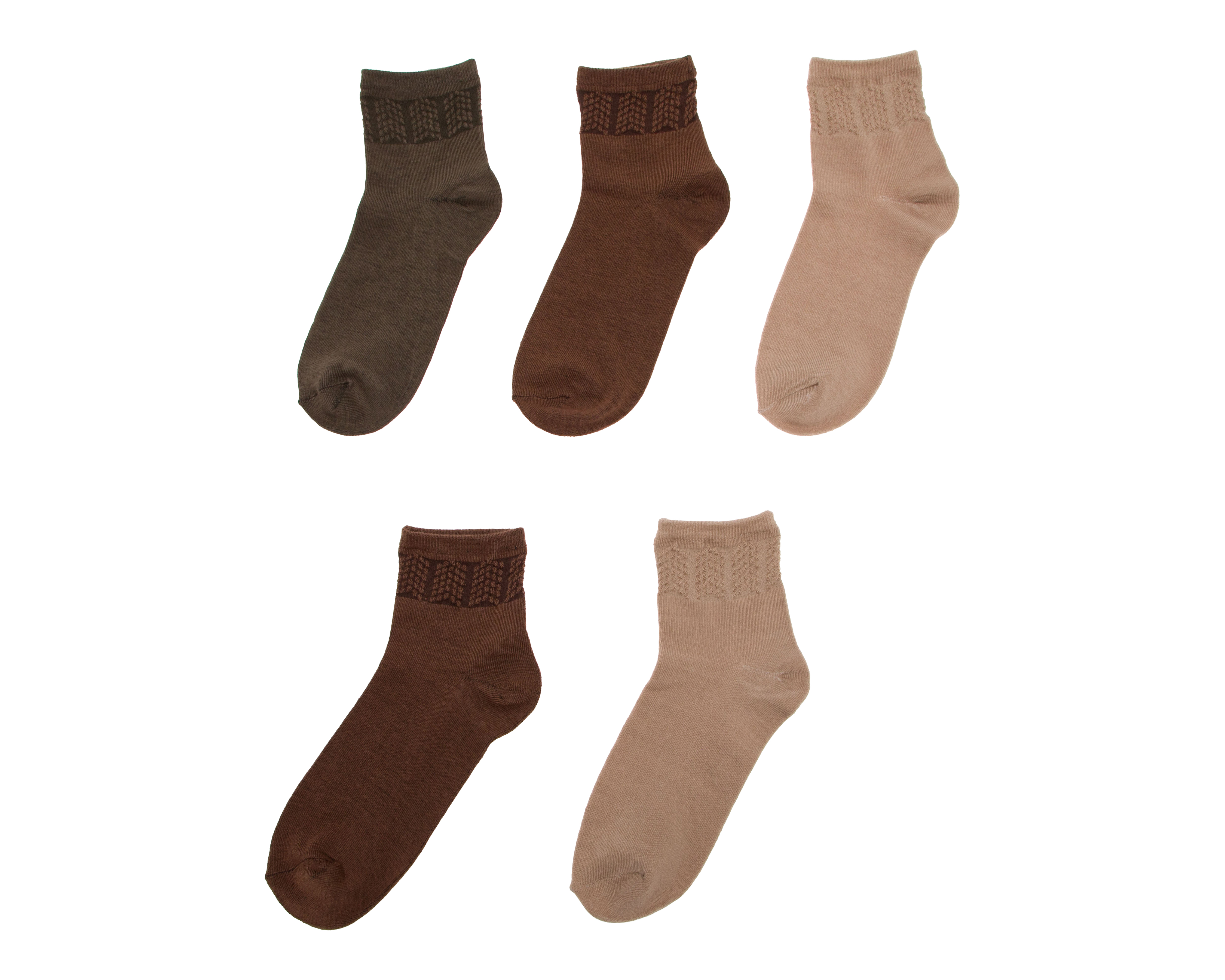 Calcetas Badgley Mischka para Mujer 5 pares