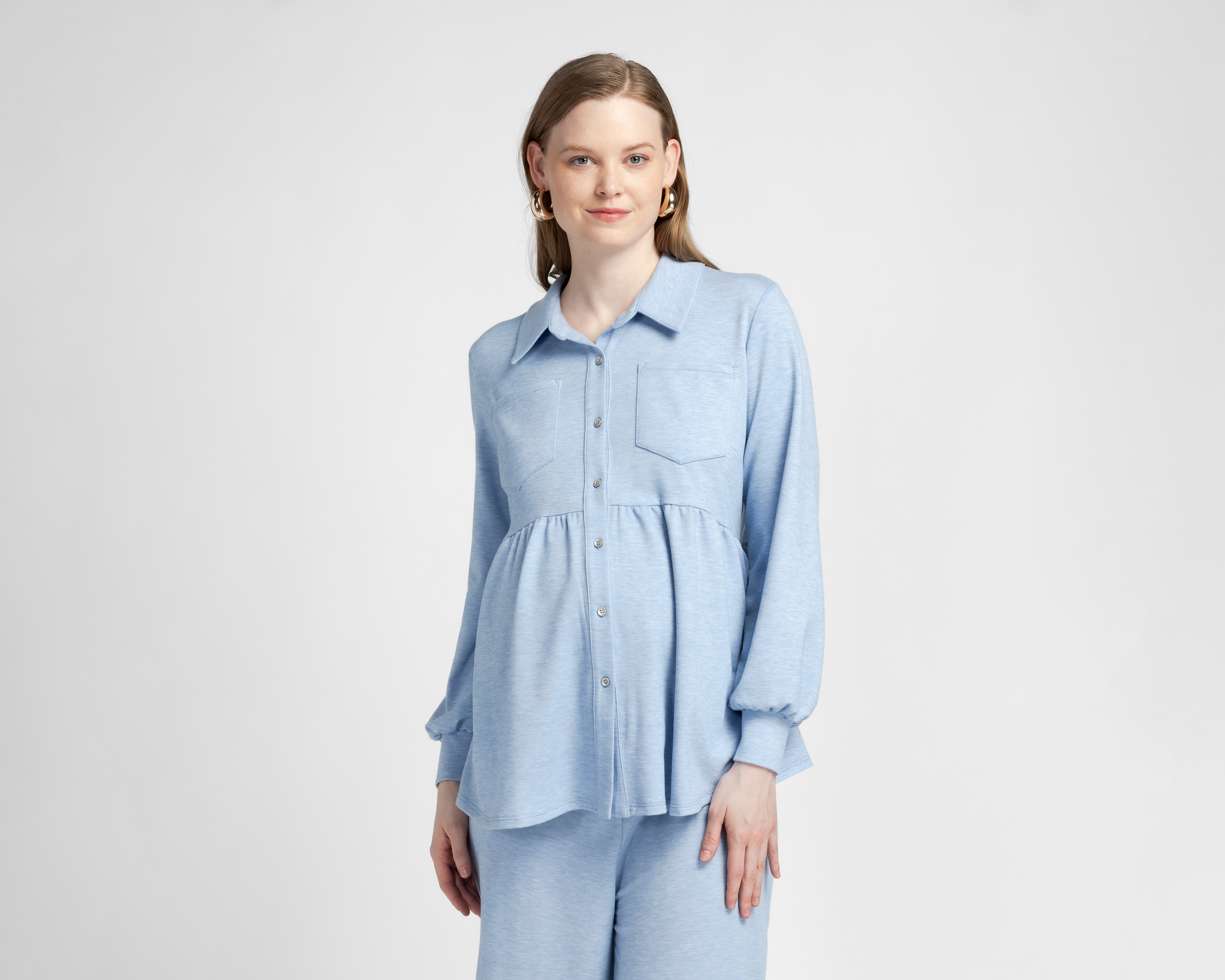 Foto 5 pulgar | Foto 4 | Conjunto de Jogger y Chamarra de Maternidad Mamá Bella