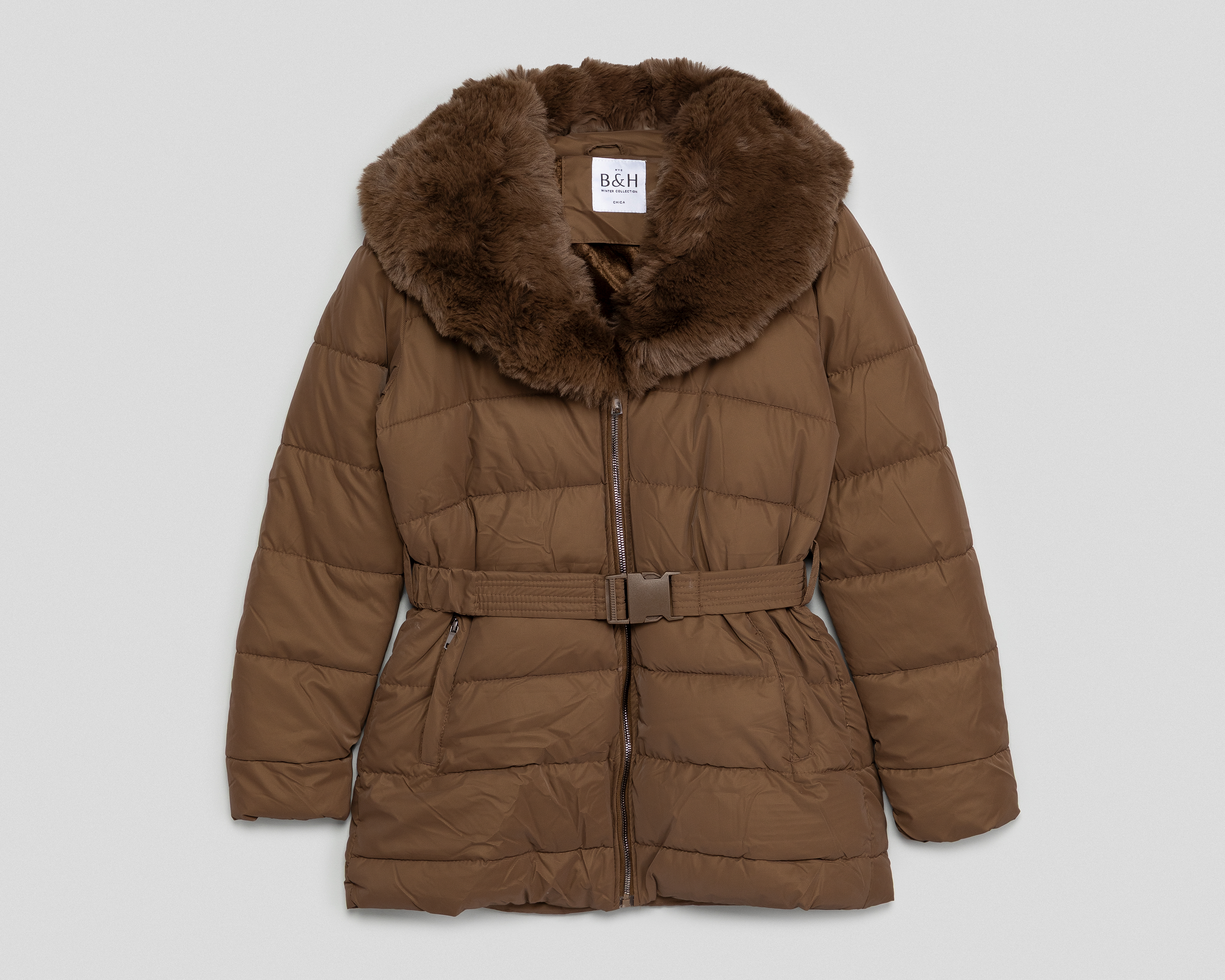 Foto 1 | Foto 1 | Chamarra Capitonada B&H para Mujer