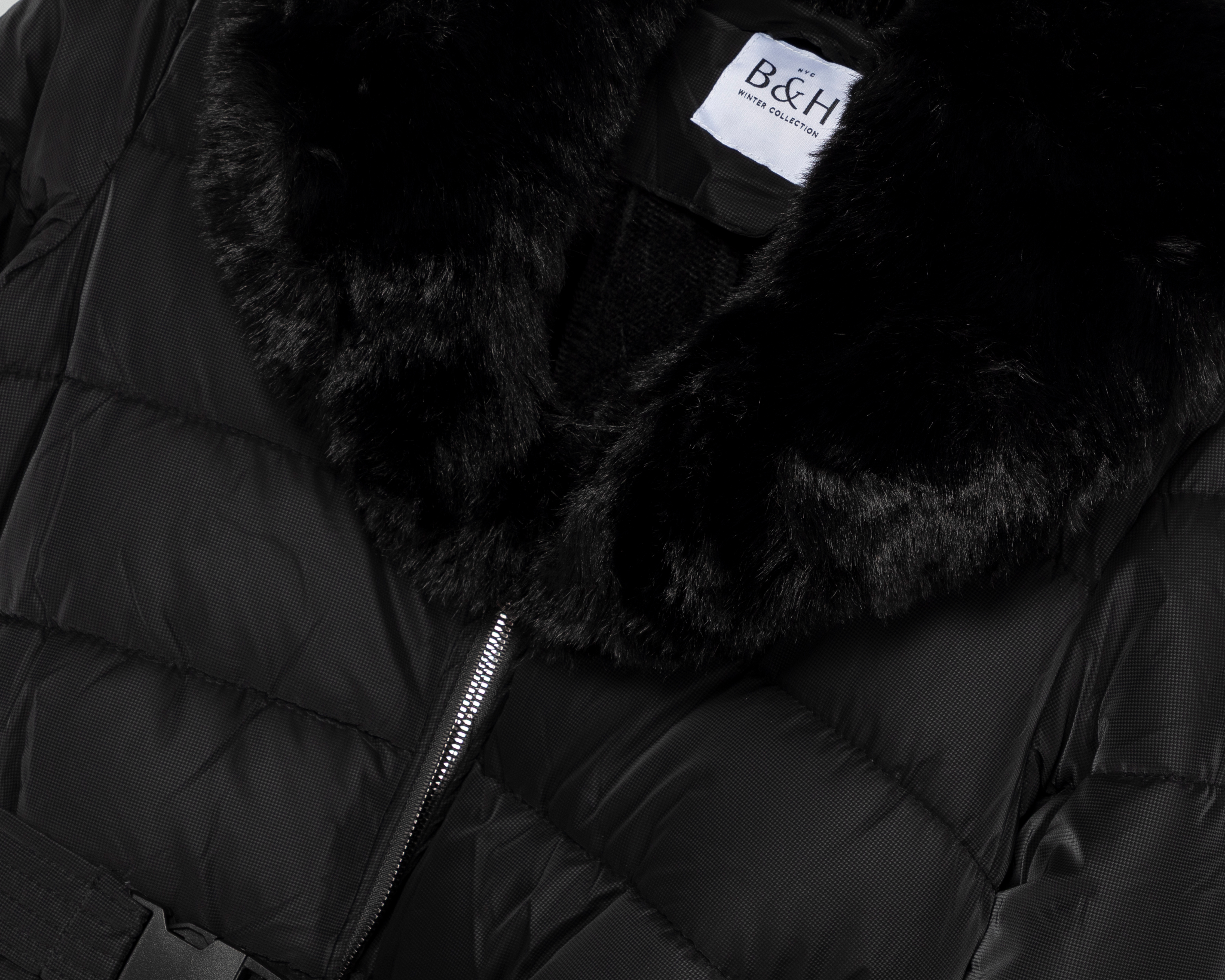 Foto 4 pulgar | Foto 3 | Chamarra Capitonada B&H para Mujer