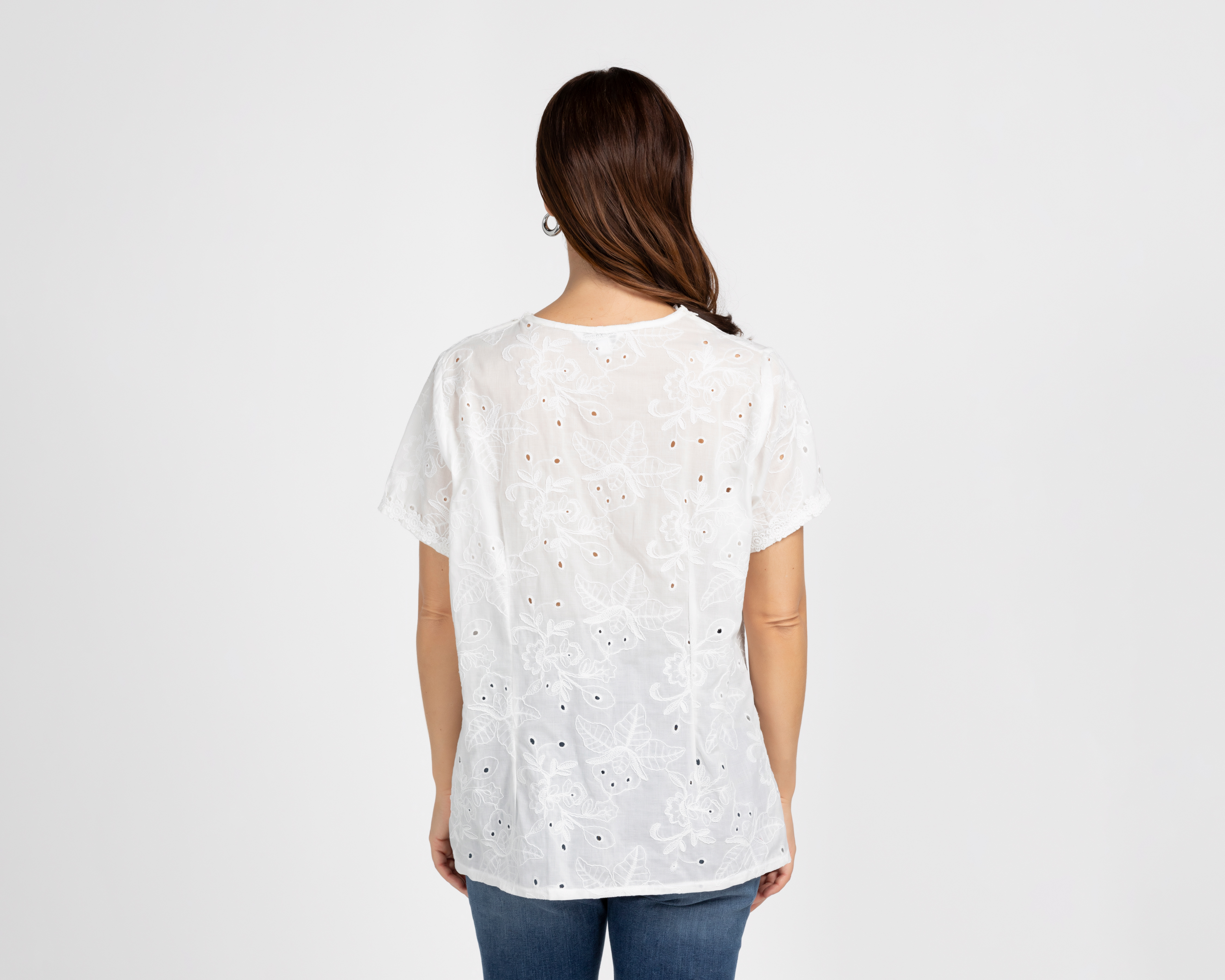 Foto 4 pulgar | Foto 3 | Blusa Lady Sun con Bordado para Mujer