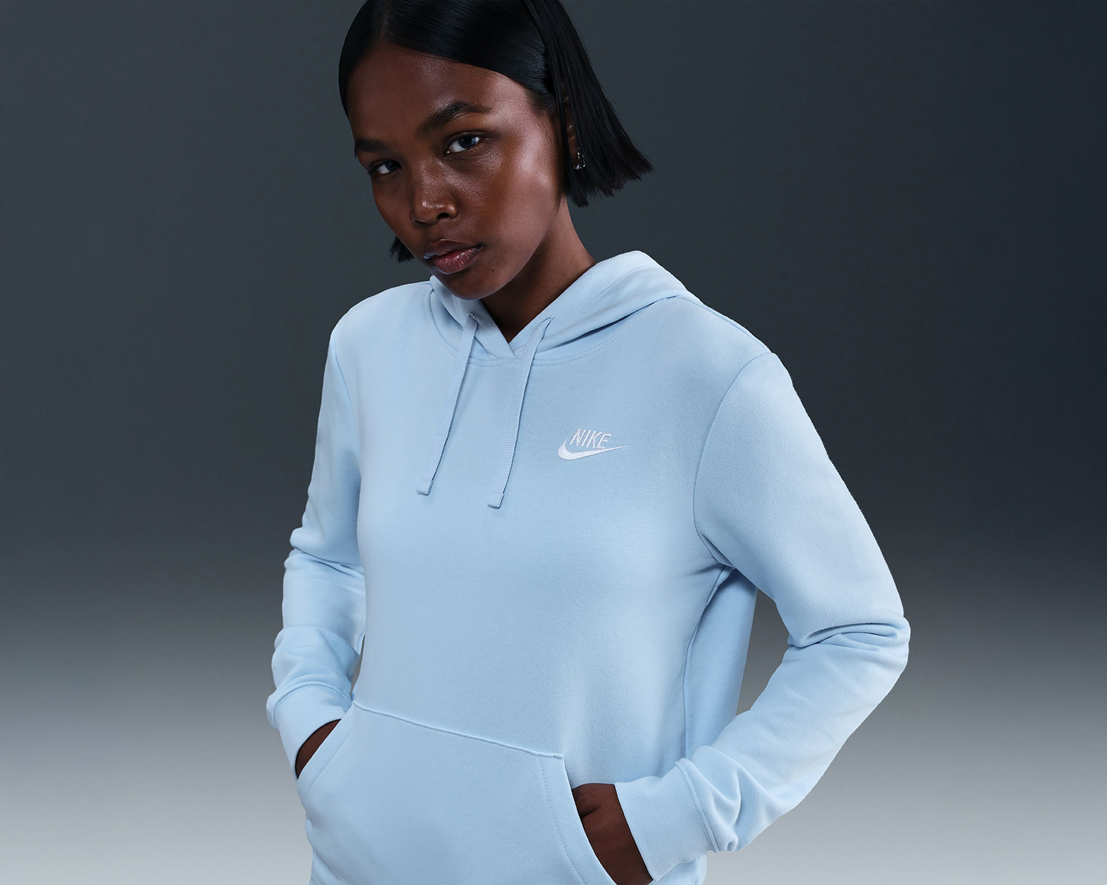 Foto 4 pulgar | Foto 3 | Sudadera Deportiva Nike Club Fleece para Mujer