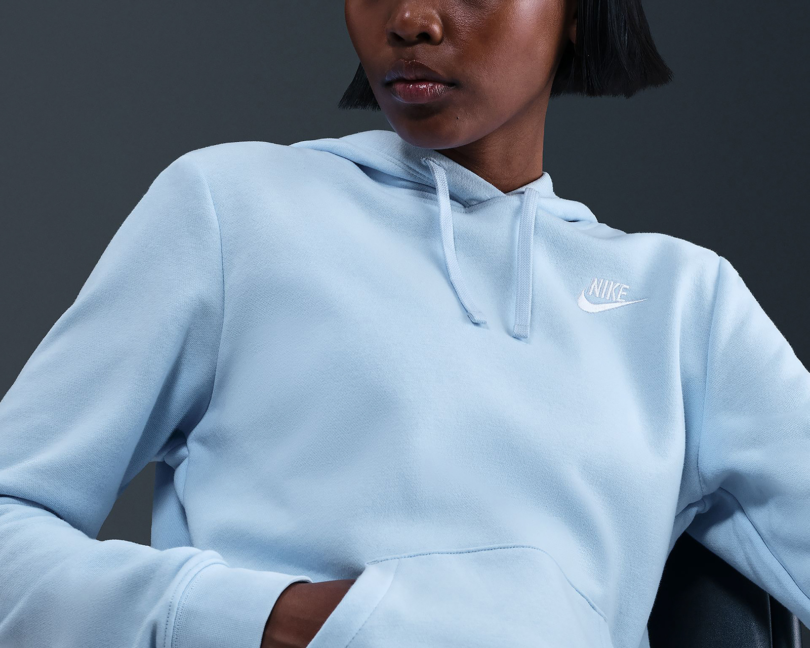 Foto 5 pulgar | Foto 4 | Sudadera Deportiva Nike Club Fleece para Mujer