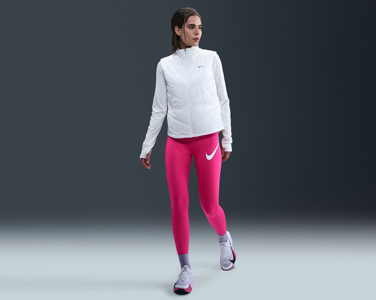 Foto 1 | Foto 1 | Leggings para Correr Nike Tempo Swoosh Run para Mujer