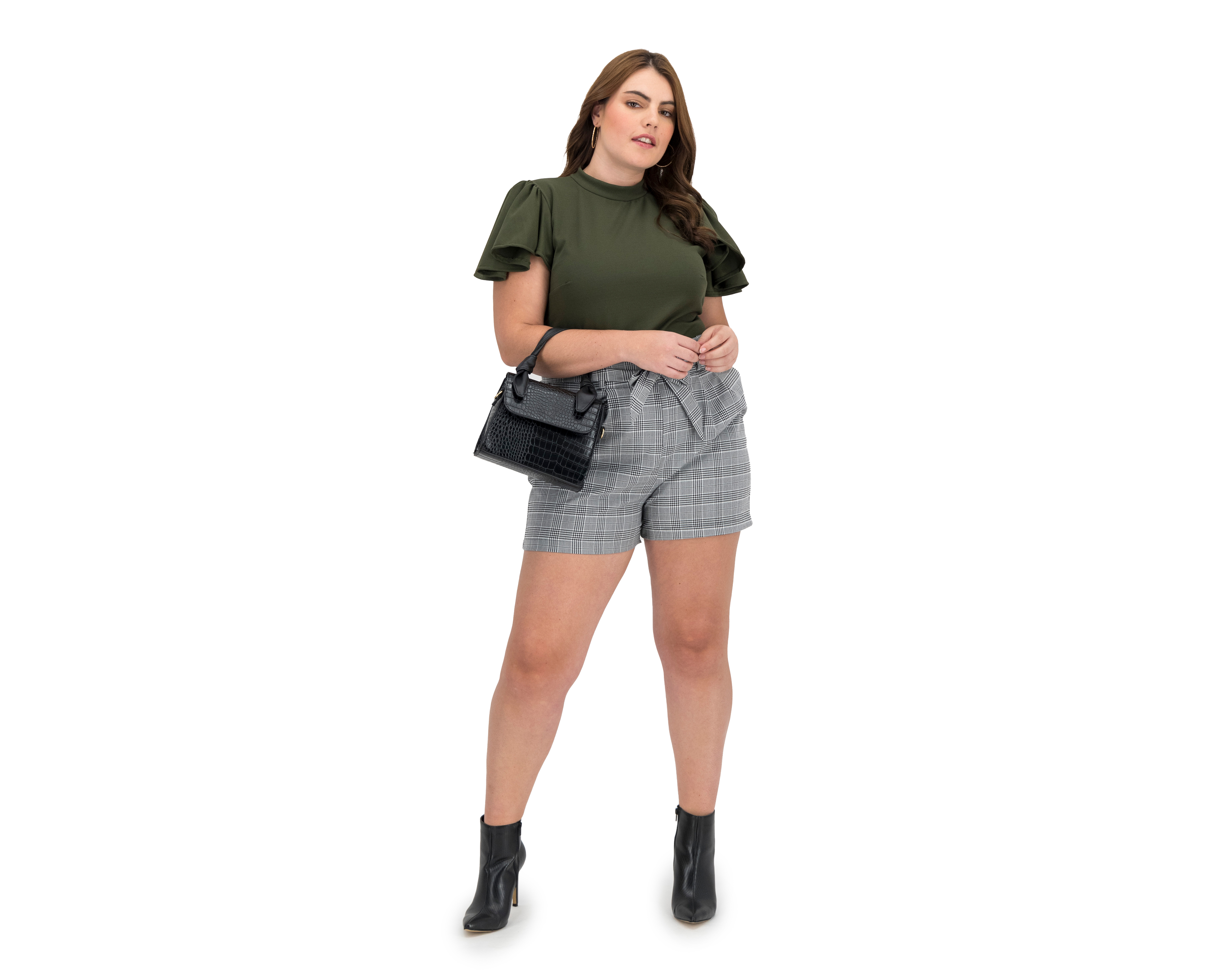 Foto 3 pulgar | Foto 2 | Blusa Sahara Manga Corta con Olanes