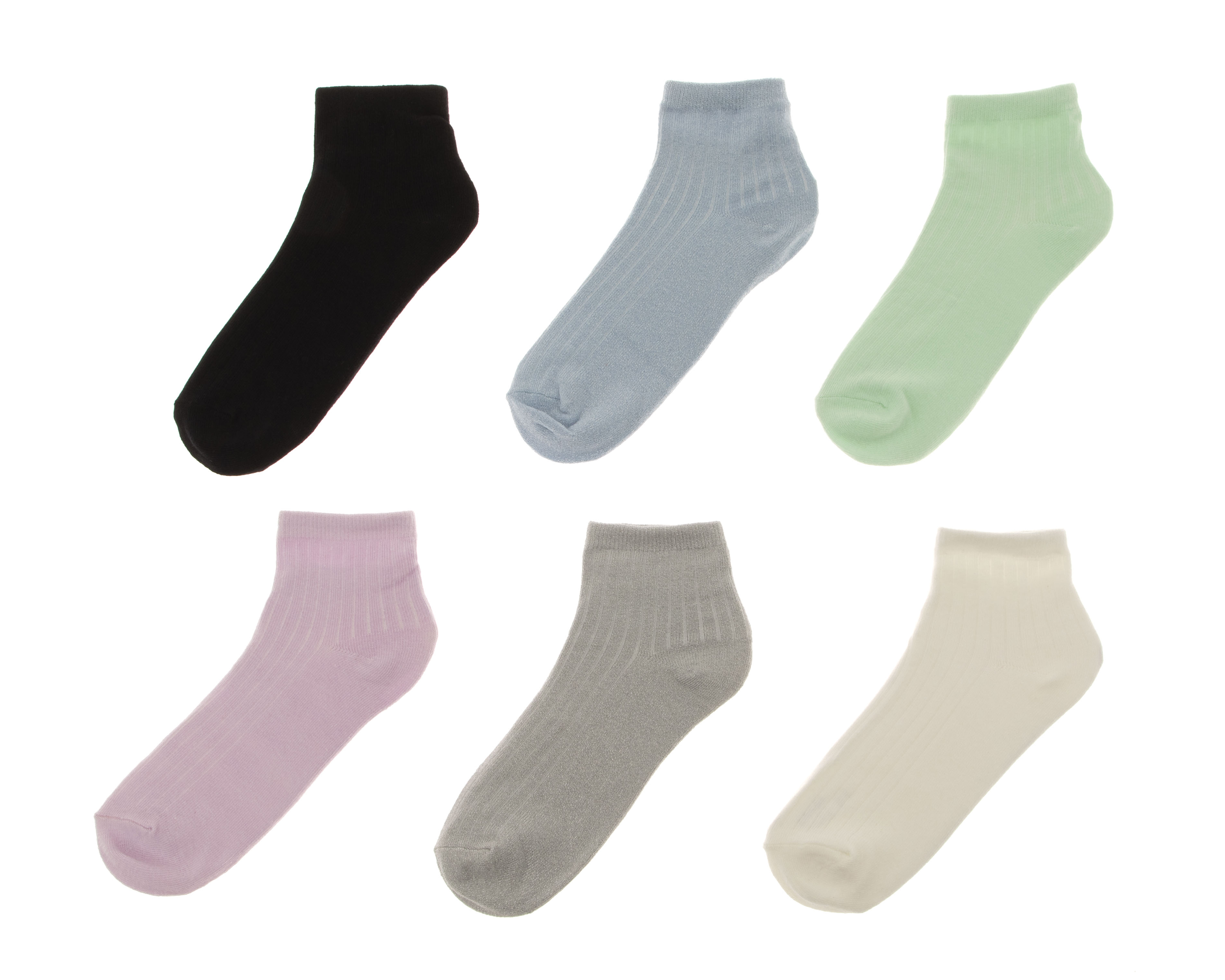 Foto 2 pulgar | Foto 1 | Calcetines Lovest para Mujer 6 Pares