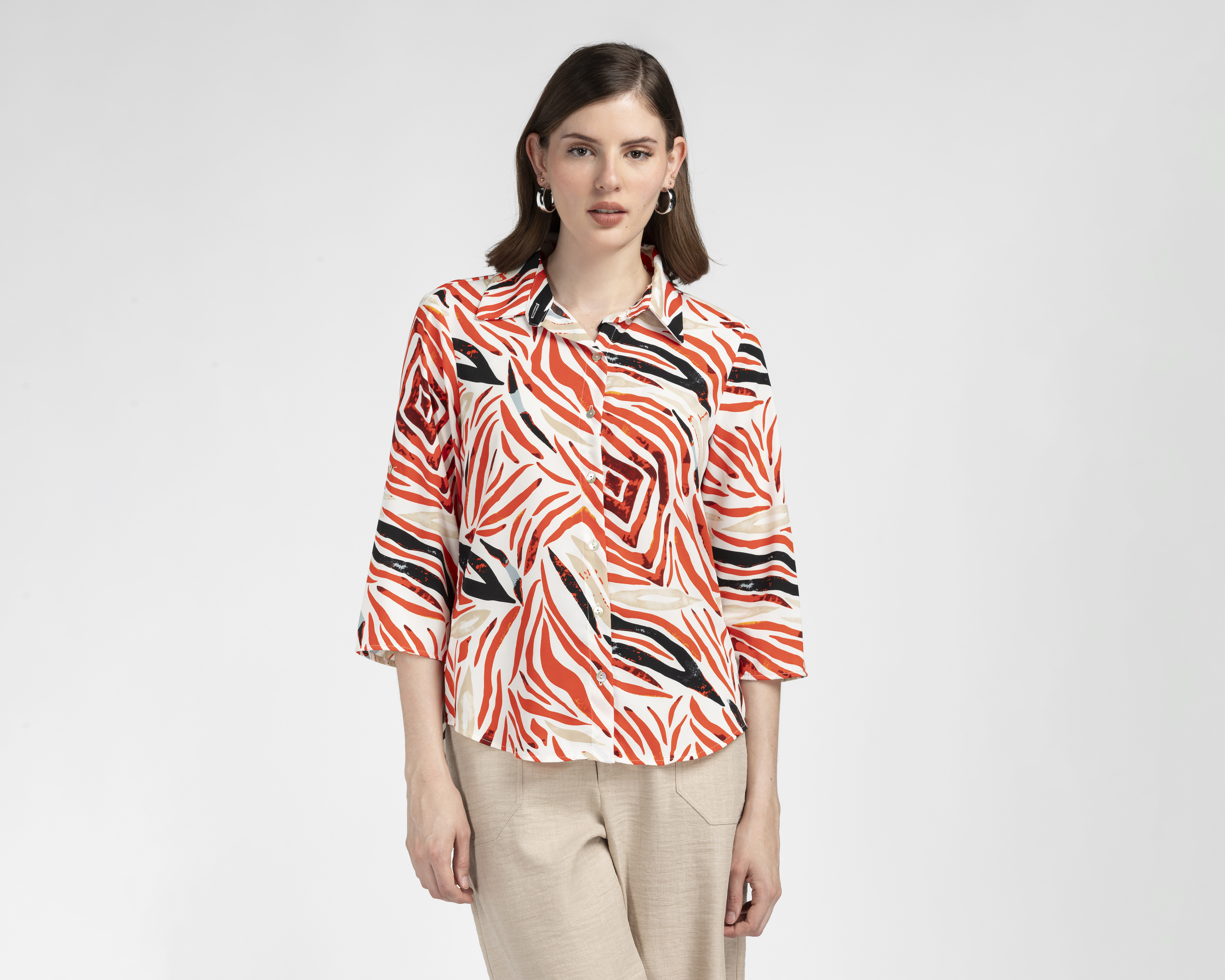 Blusa Manga Larga Sahara para Mujer