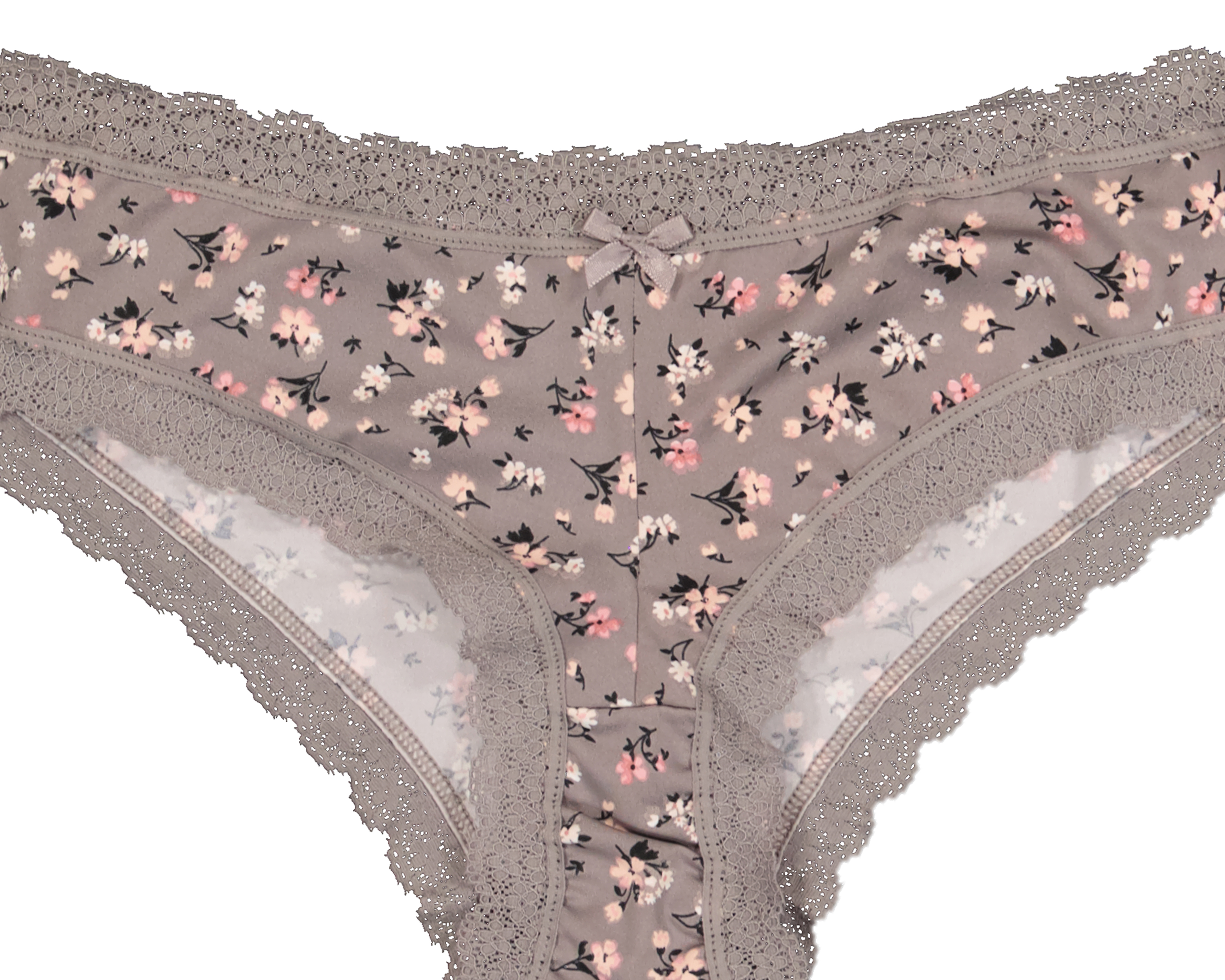 Foto 4 pulgar | Foto 3 | Bikini con Encaje Frescura para Mujer 3 Piezas