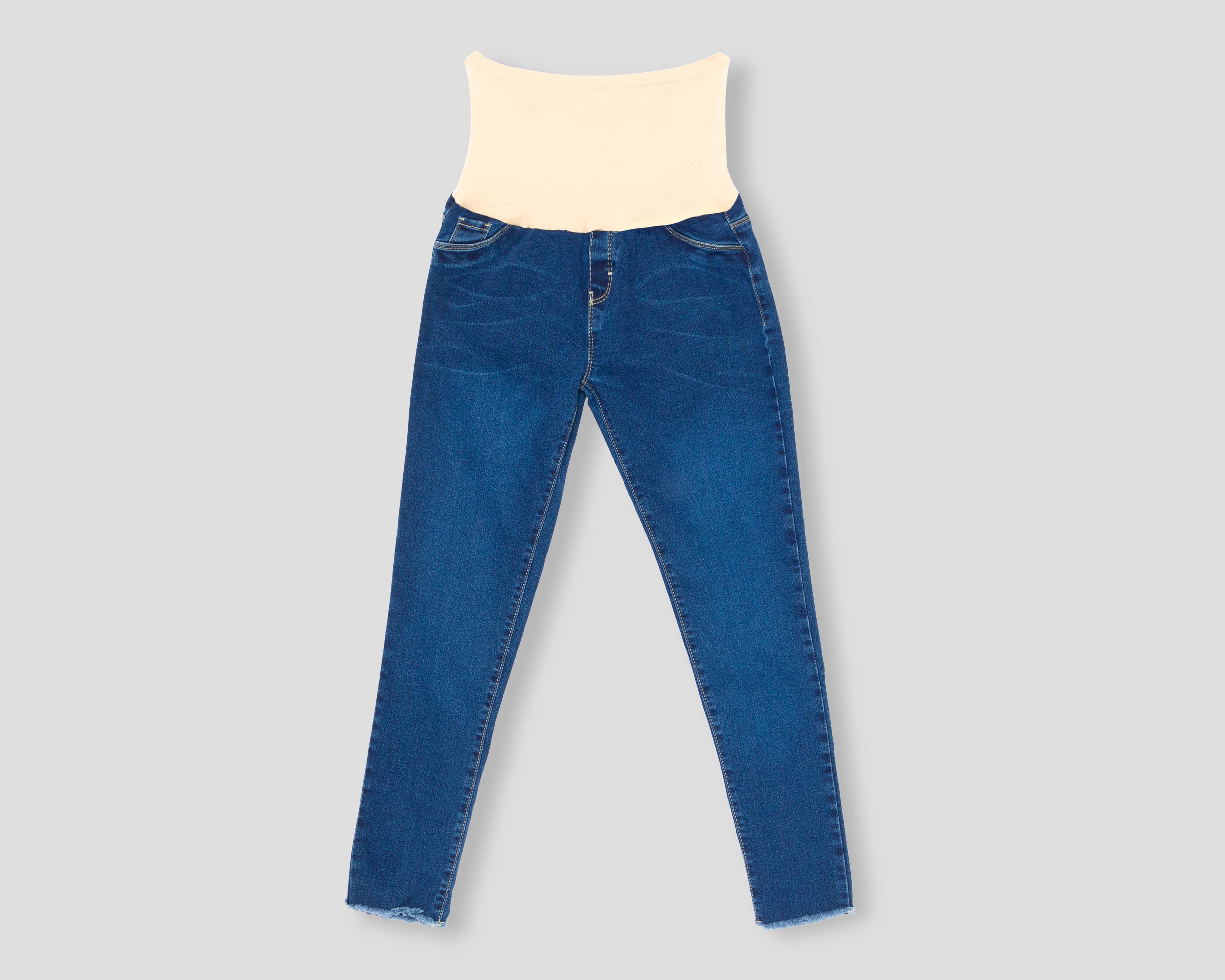 Foto 1 | Foto 1 | Jeans de Maternidad Azul Mamá Bella