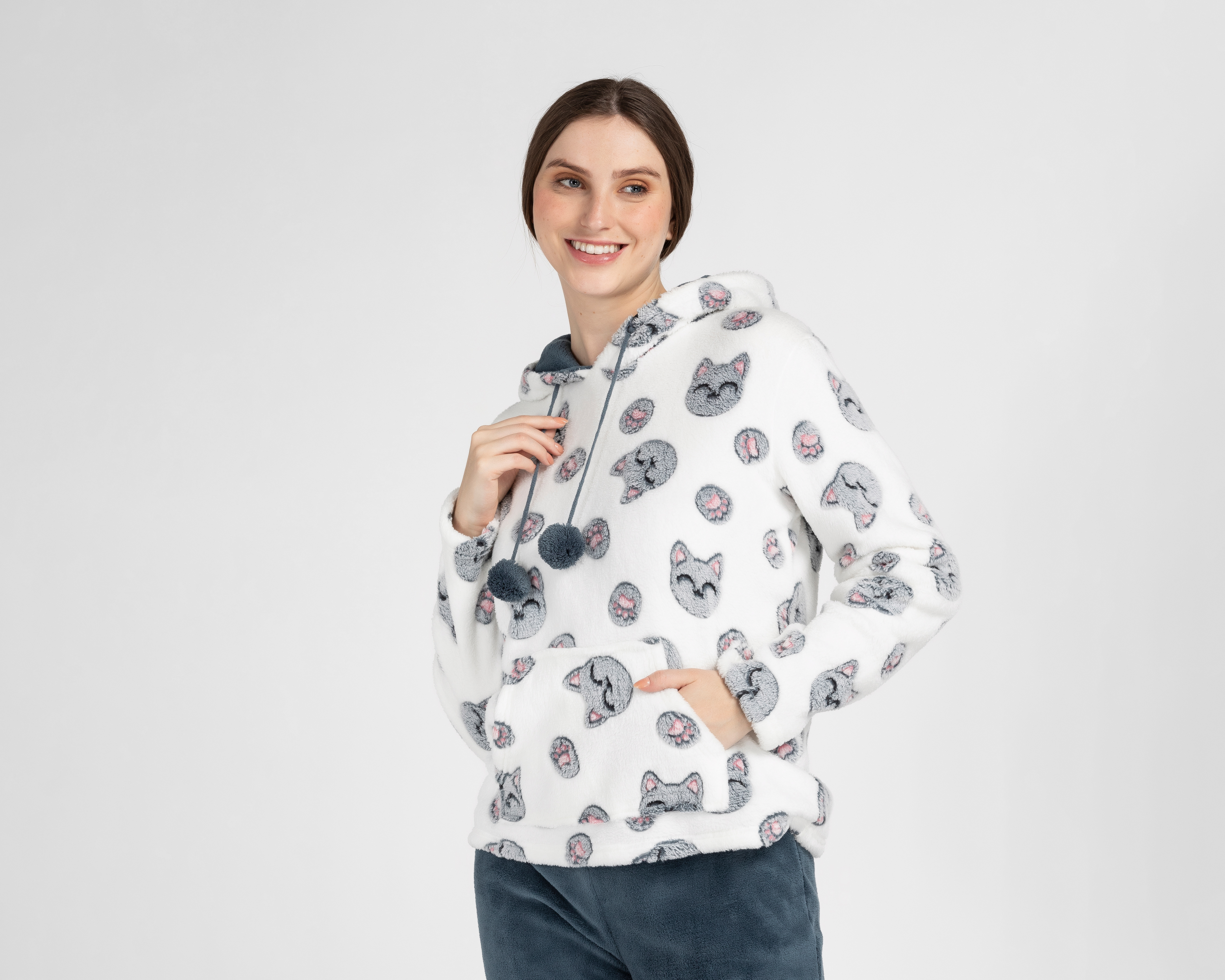 Foto 4 pulgar | Foto 3 | Pijama Lovest para Mujer 2 Piezas