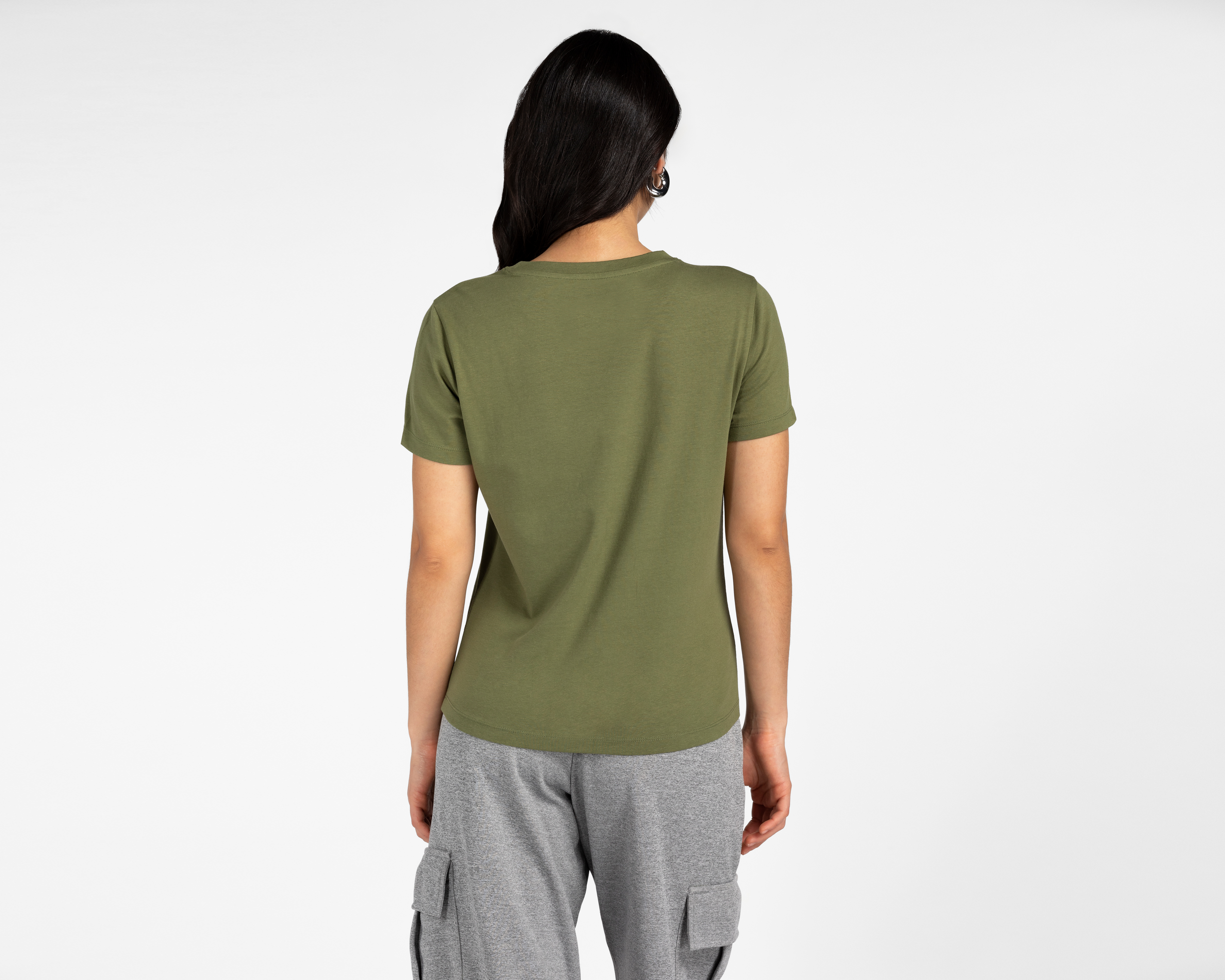 Foto 4 pulgar | Foto 3 | Playera Refill Verde para Mujer