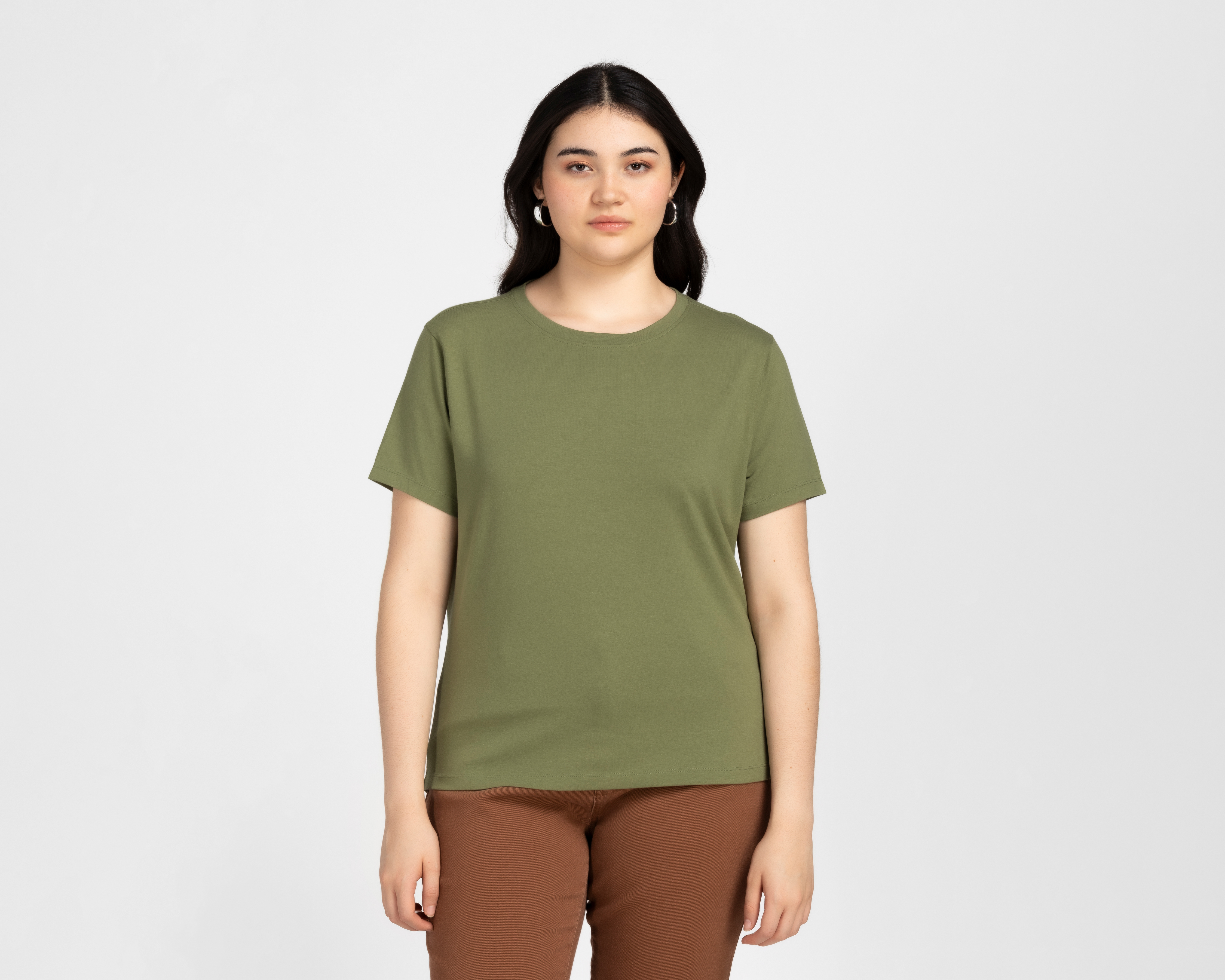 Foto 5 pulgar | Foto 4 | Playera Refill Verde para Mujer