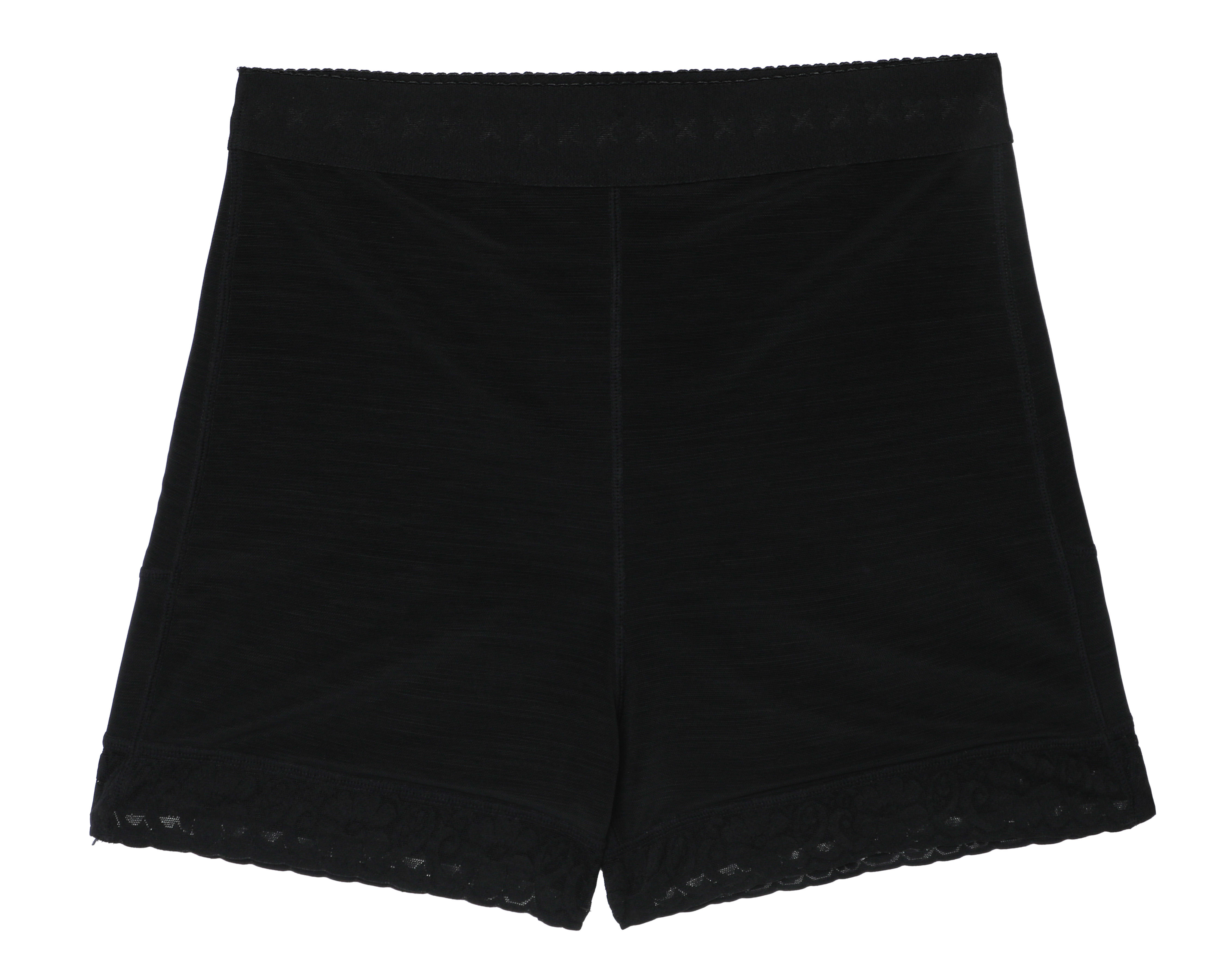 Faja tipo Bóxer Negra Jennifer Intimate para Mujer