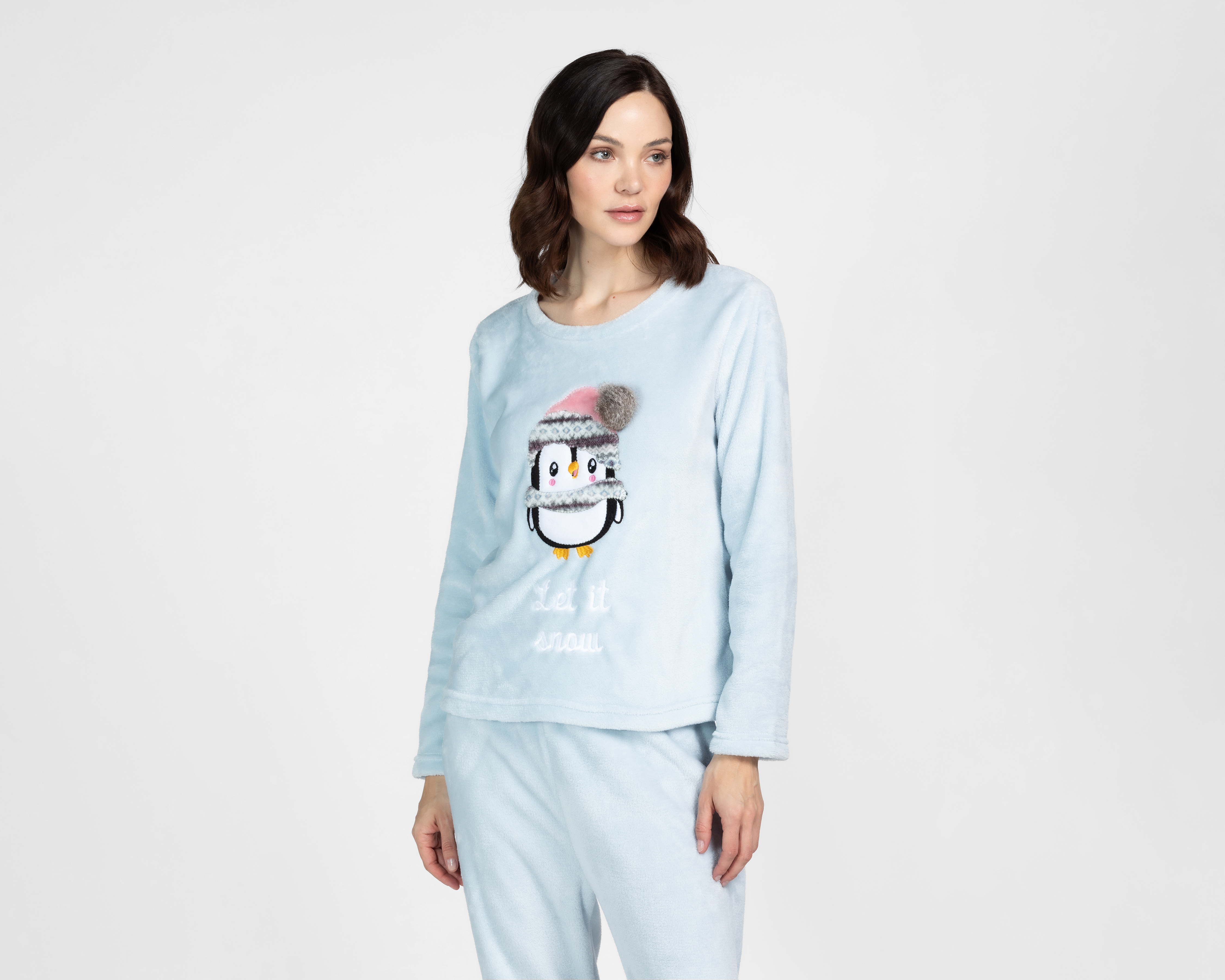 Foto 4 pulgar | Foto 3 | Pijama Lovest para Mujer 2 Piezas