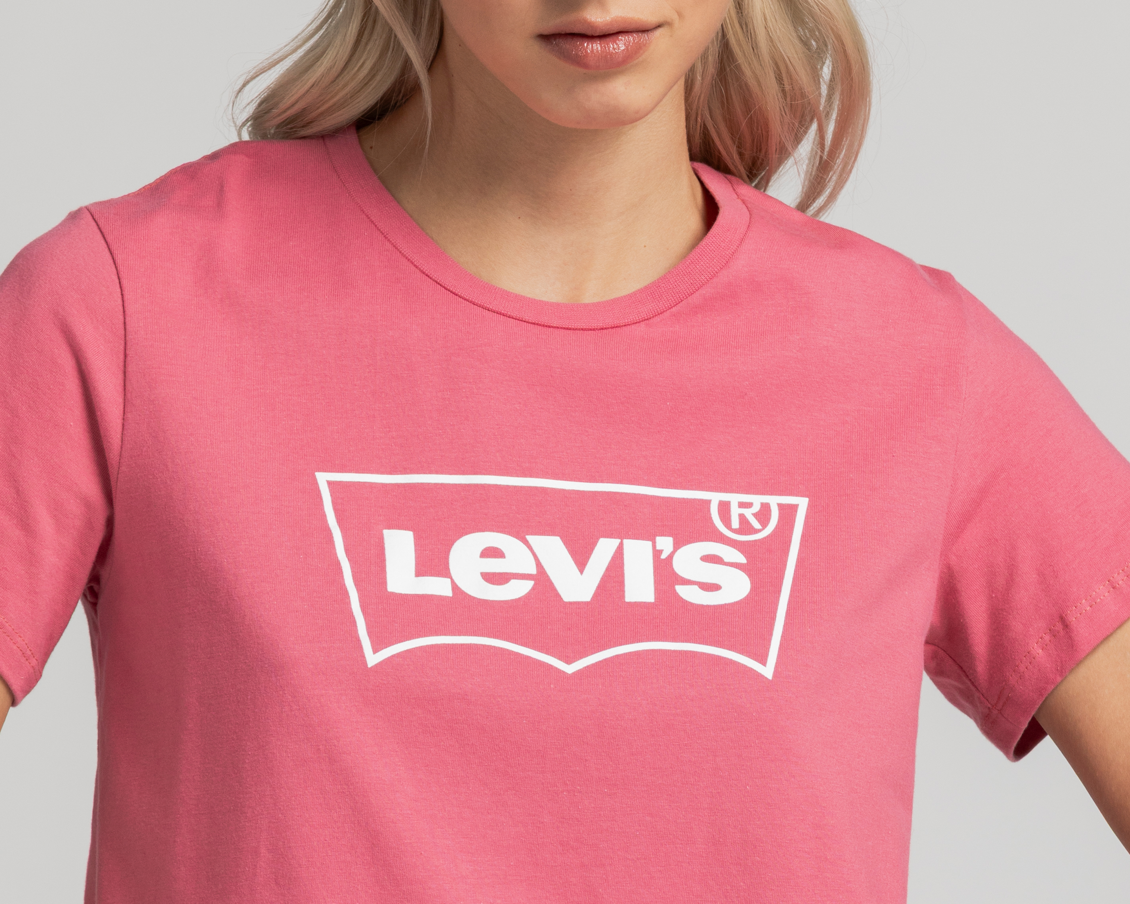 Foto 4 | Foto 4 | Playera Levi's Rosa para Mujer