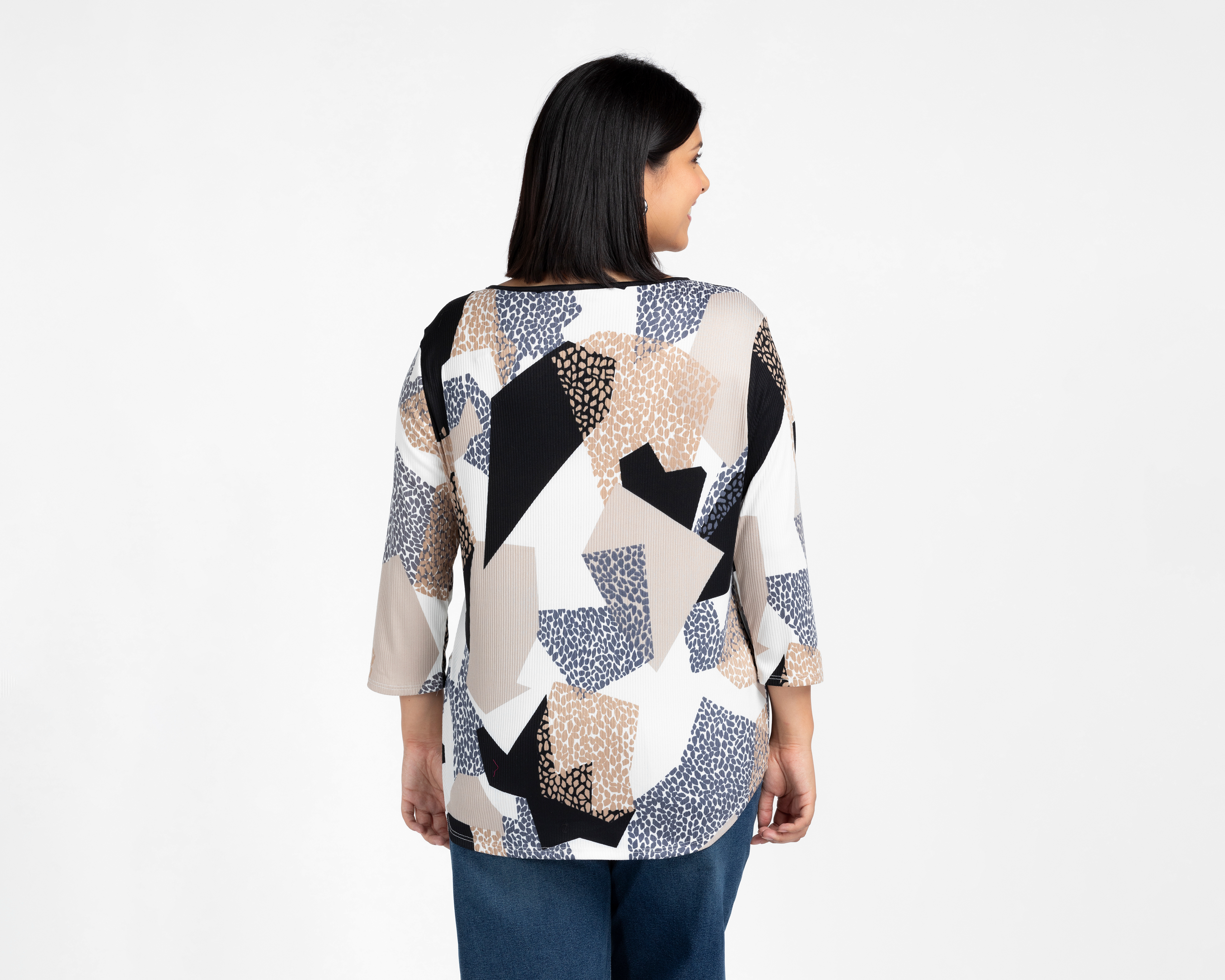 Foto 4 pulgar | Foto 3 | Blusa Cuello V Sahara para Mujer