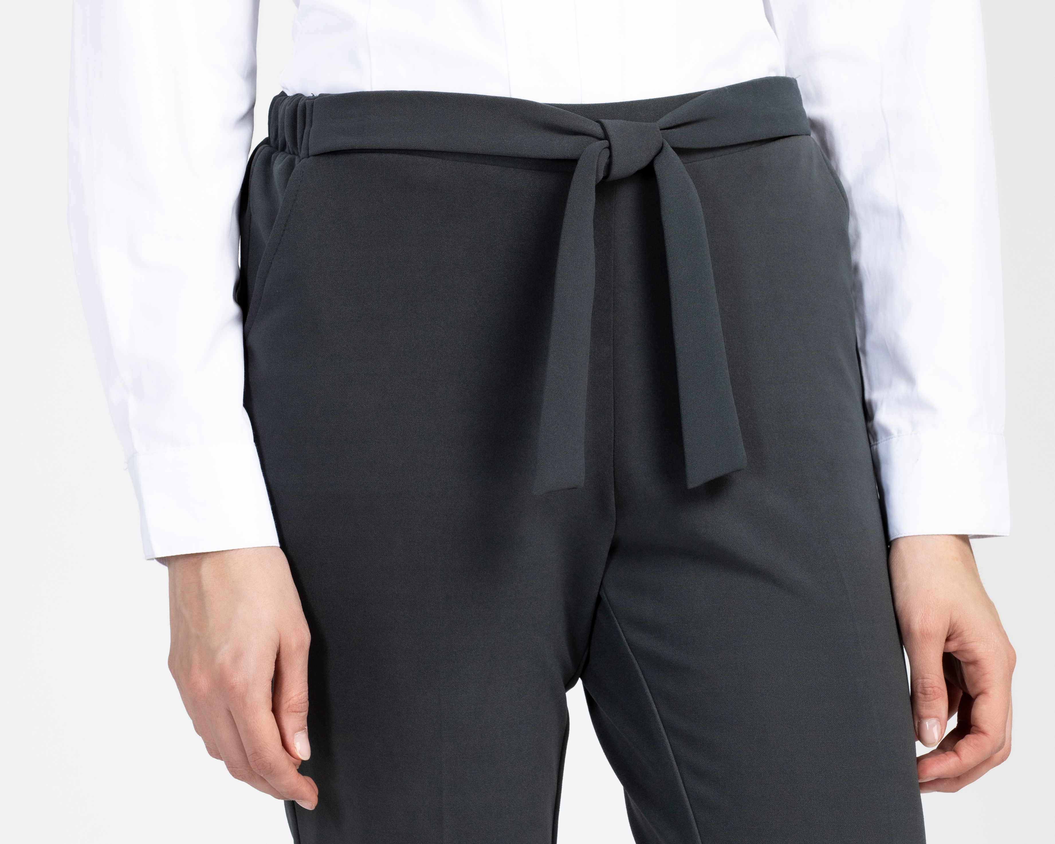 Foto 5 pulgar | Foto 4 | Pantalón de Vestir Sahara Gris para Mujer