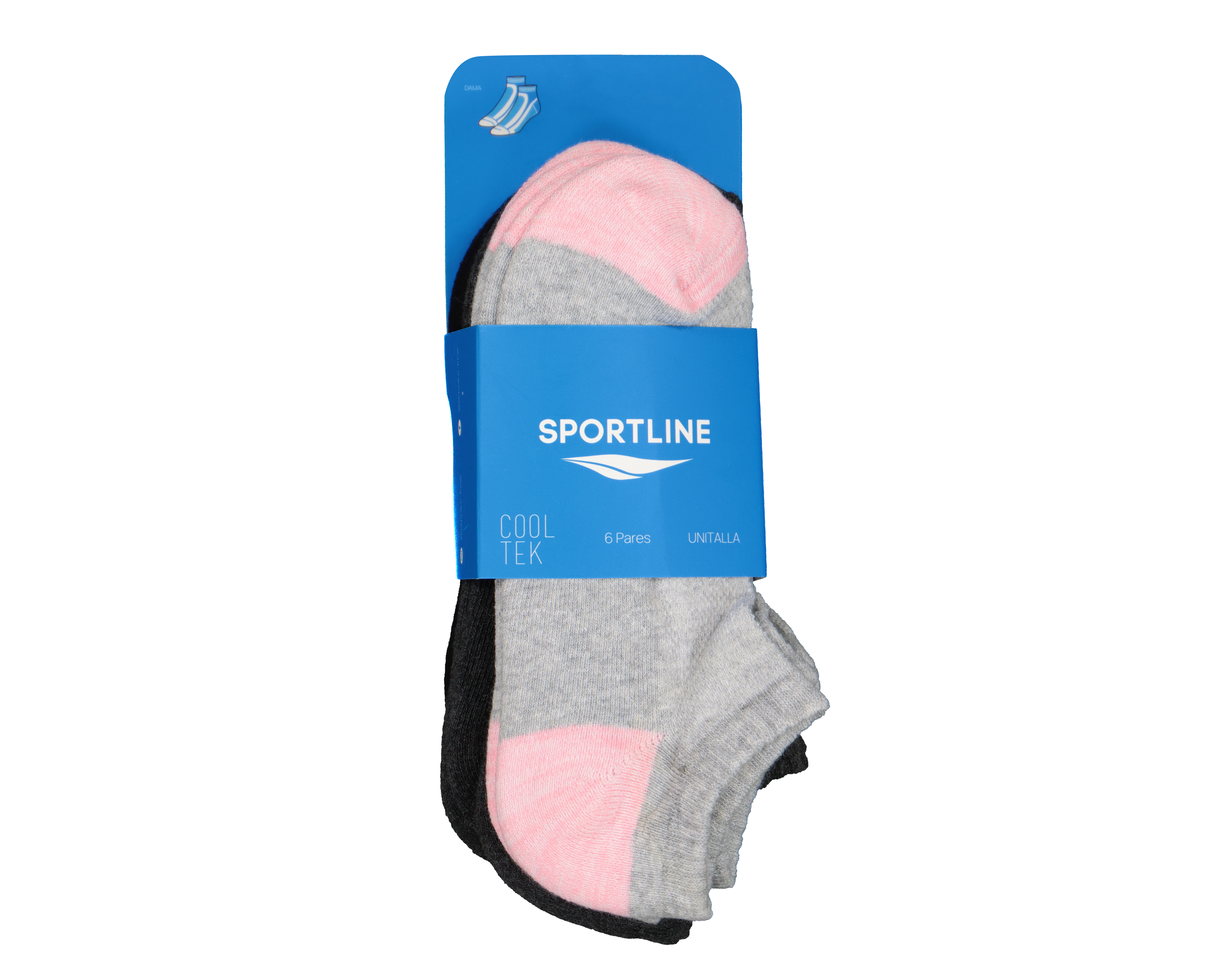 Foto 3 | Foto 3 | Calcetas Deportivas Sportline para Mujer 6 Pares