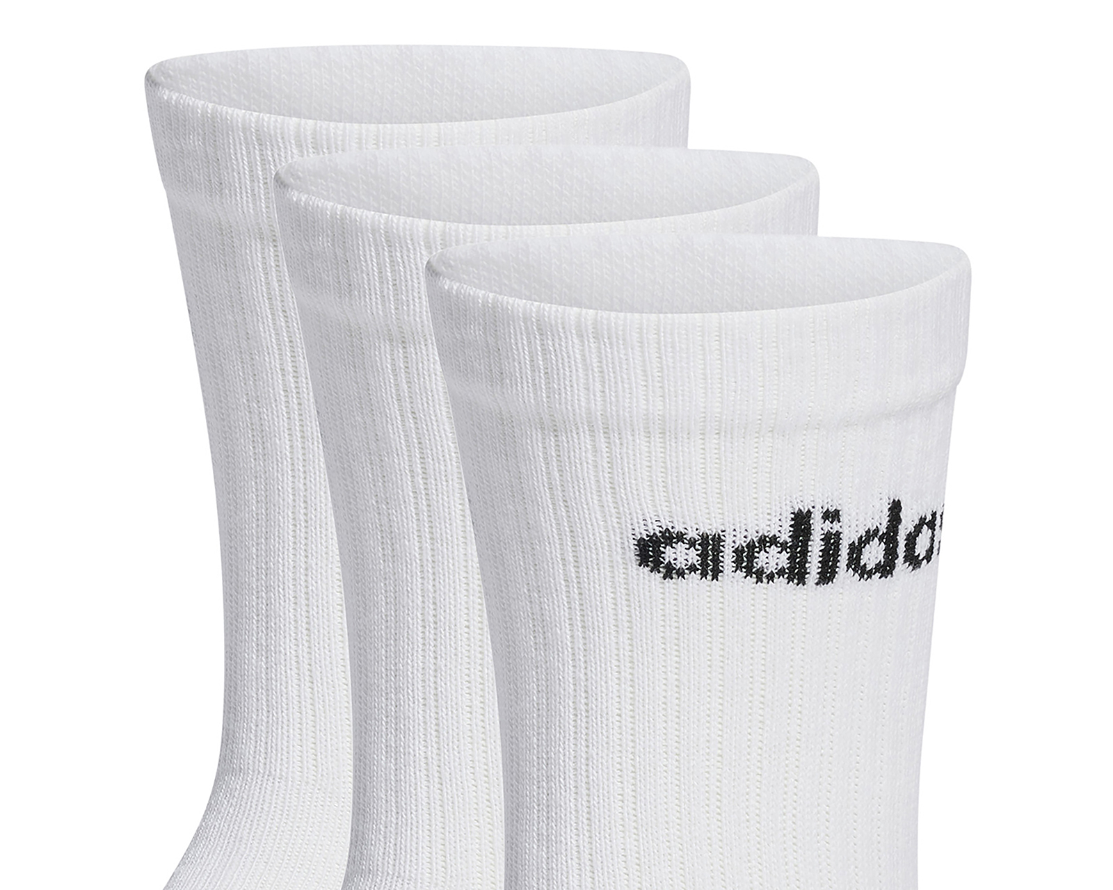 Foto 4 pulgar | Foto 3 | Calcetas Largas Adidas para Mujer 3 Pares