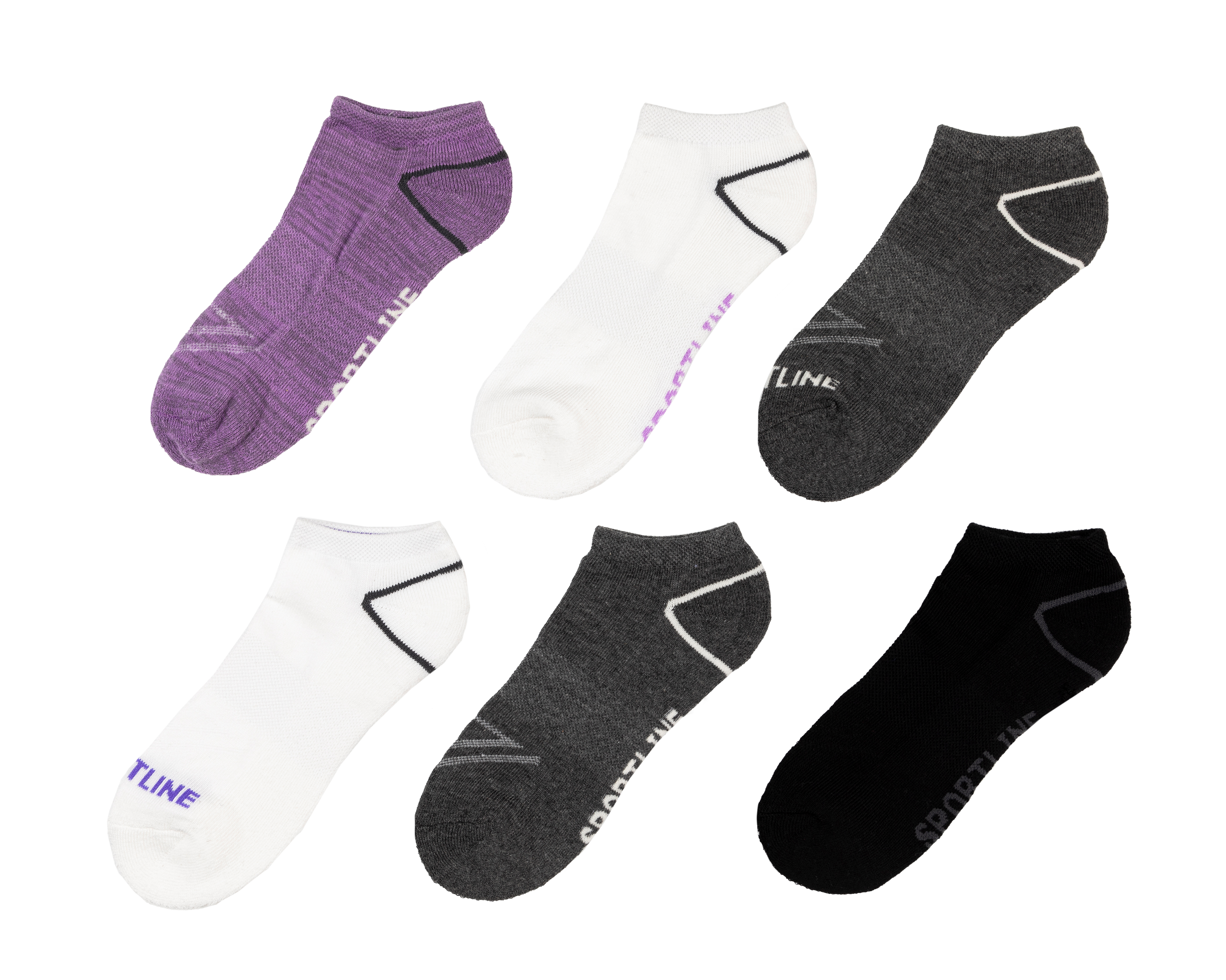 Foto 1 | Foto 1 | Calcetas Deportivas Sportline para Mujer 6 Pares