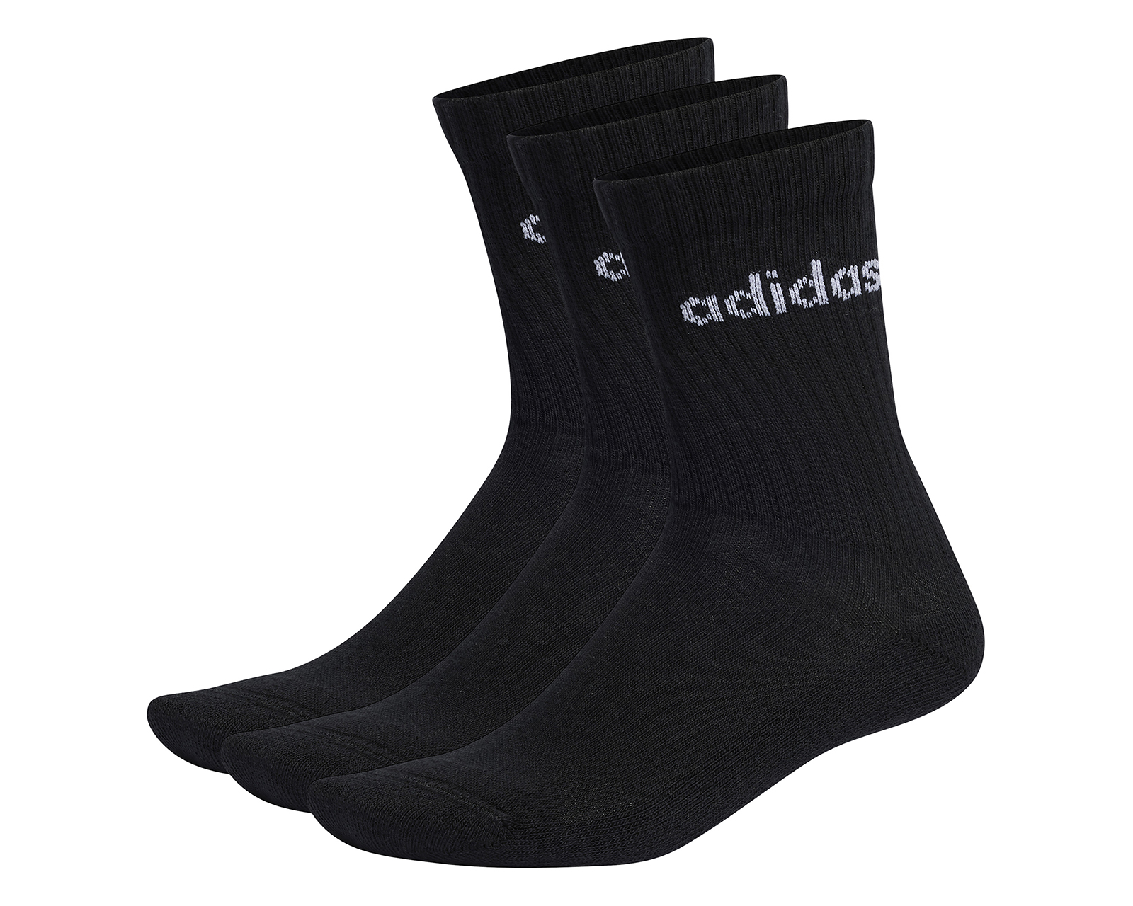 Foto 2 pulgar | Foto 1 | Calcetas Deportivas Adidas para Mujer 3 Pares