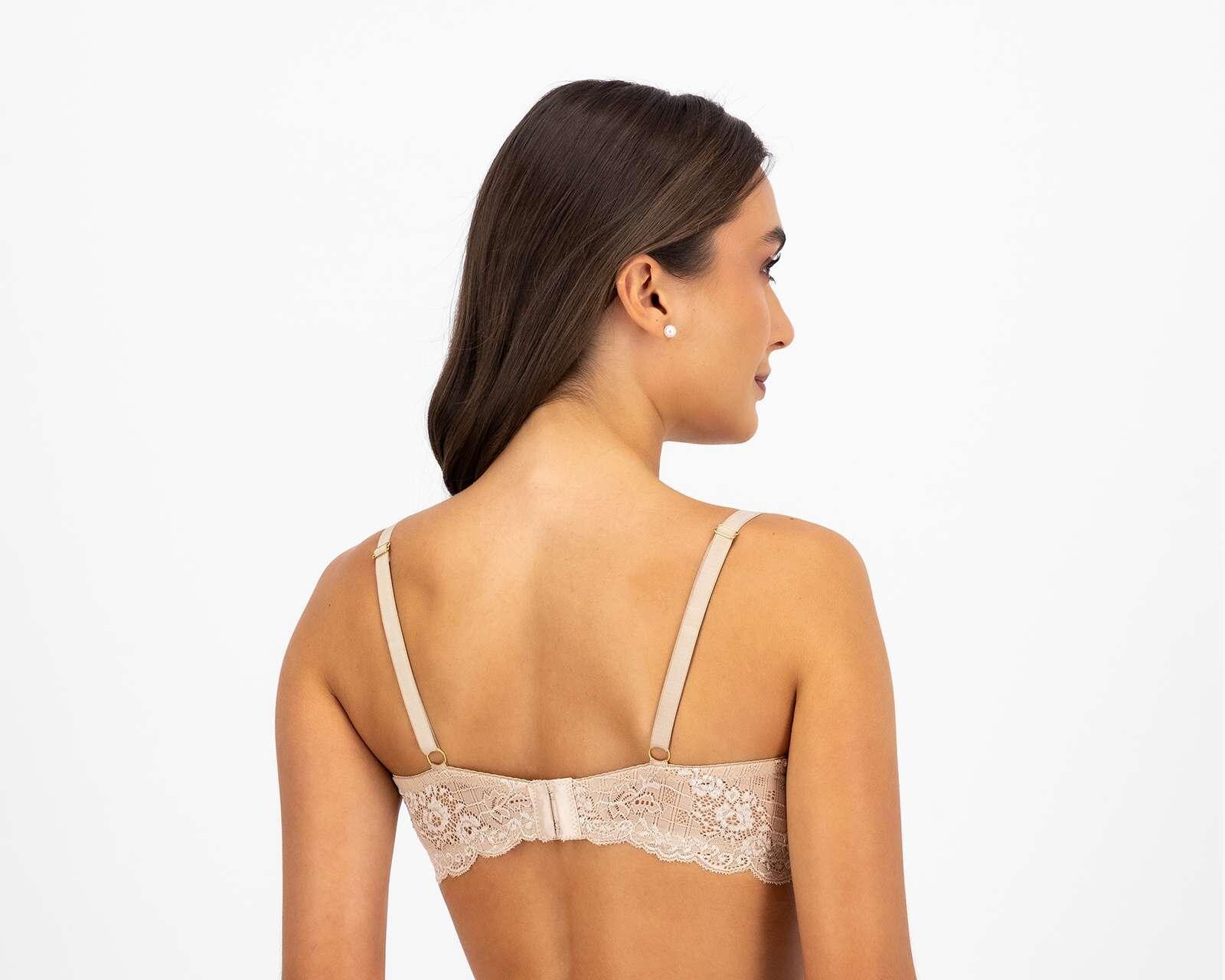 Foto 3 | Foto 3 | Brasier con Encaje Eva Tu Estilo Íntimo Copa Completa para Mujer 2 Pack