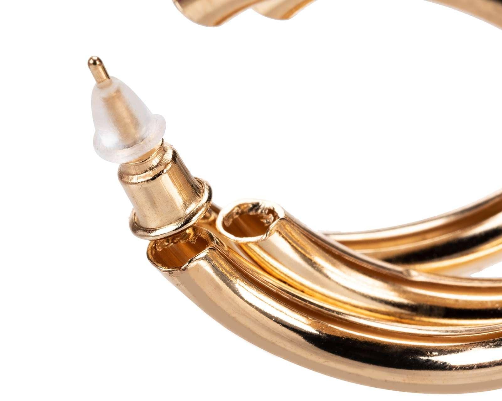 Foto 4 | Foto 4 | Aretes y Arracadas Thinner Dorados 6 Pares