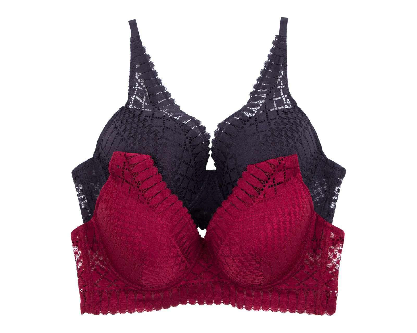 Brasier con Varilla Beauty Secret de Encaje 2 Pack