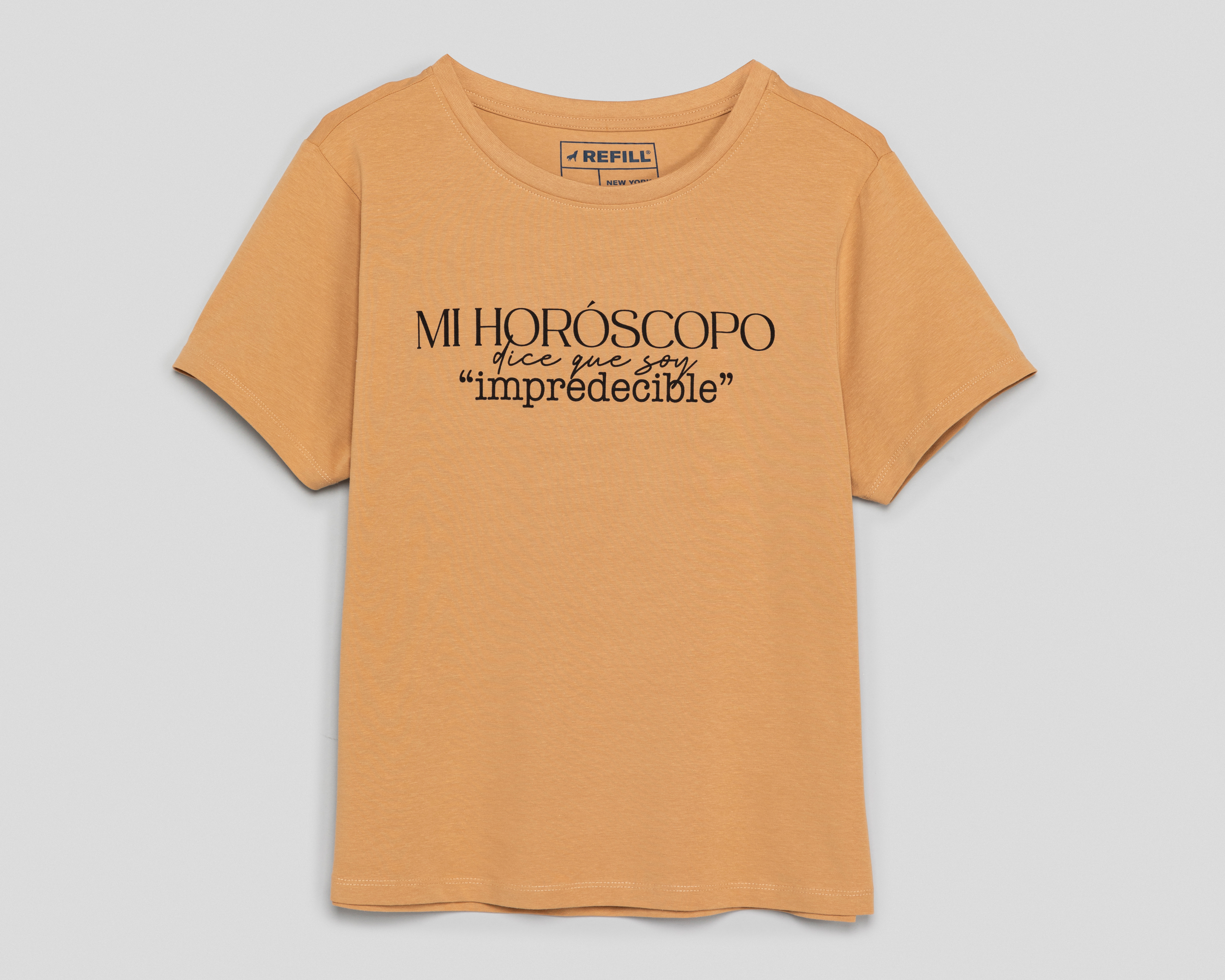 Foto 1 | Foto 1 | Playera Refill Anaranjada para Mujer