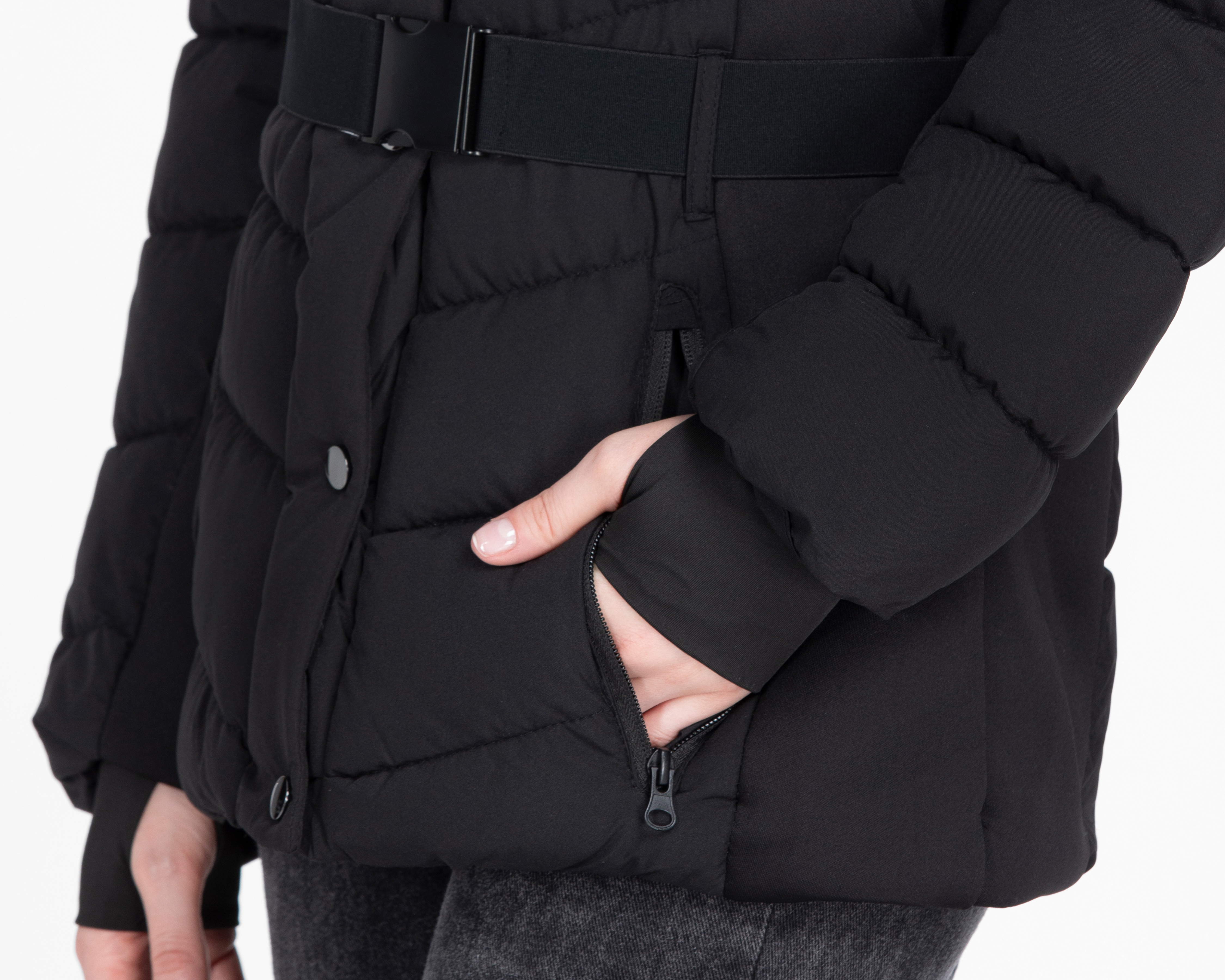 Foto 5 pulgar | Foto 4 | Chamarra Jennifer Lopez Capitonada