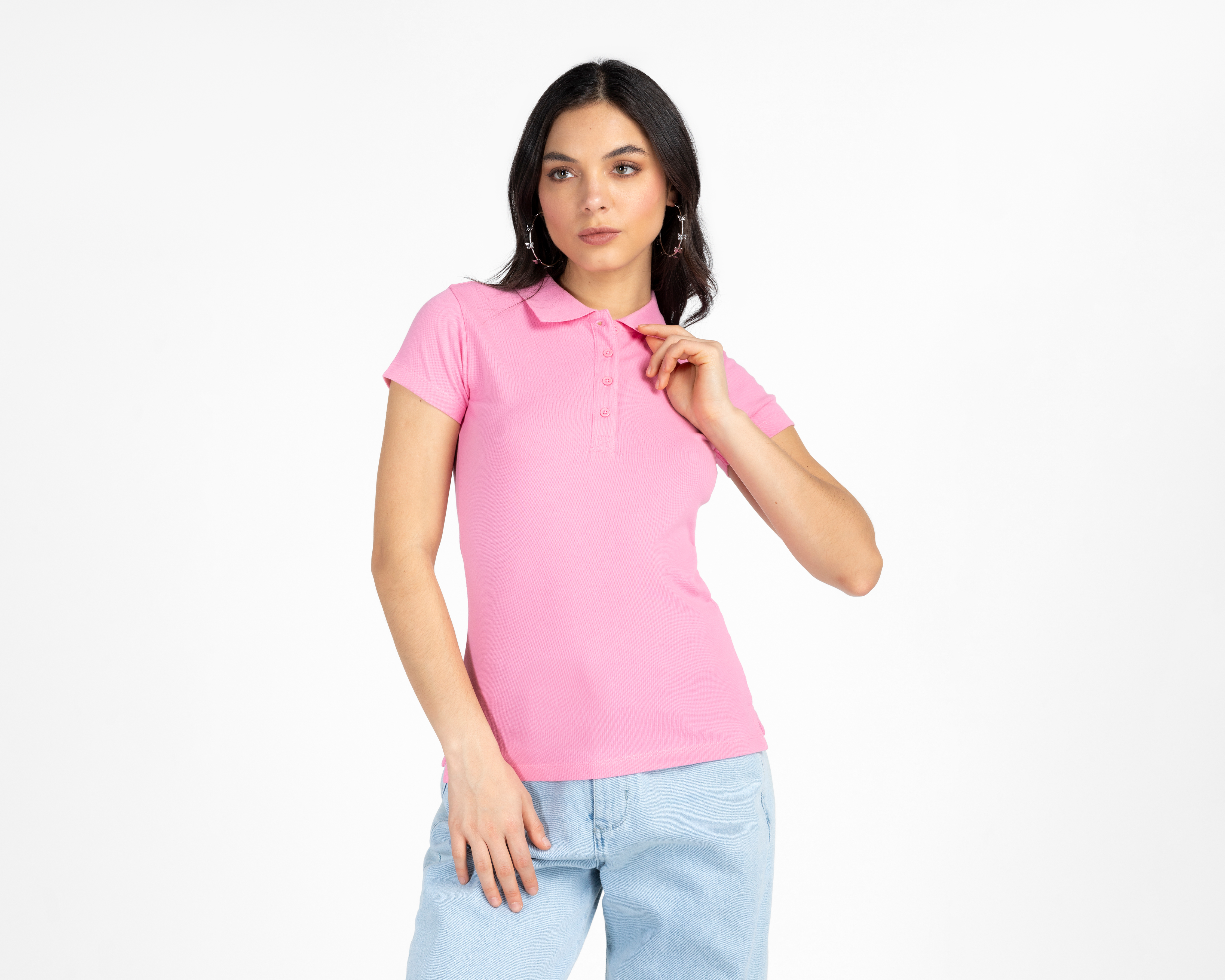 Playera 18 Forever tipo Polo para Mujer