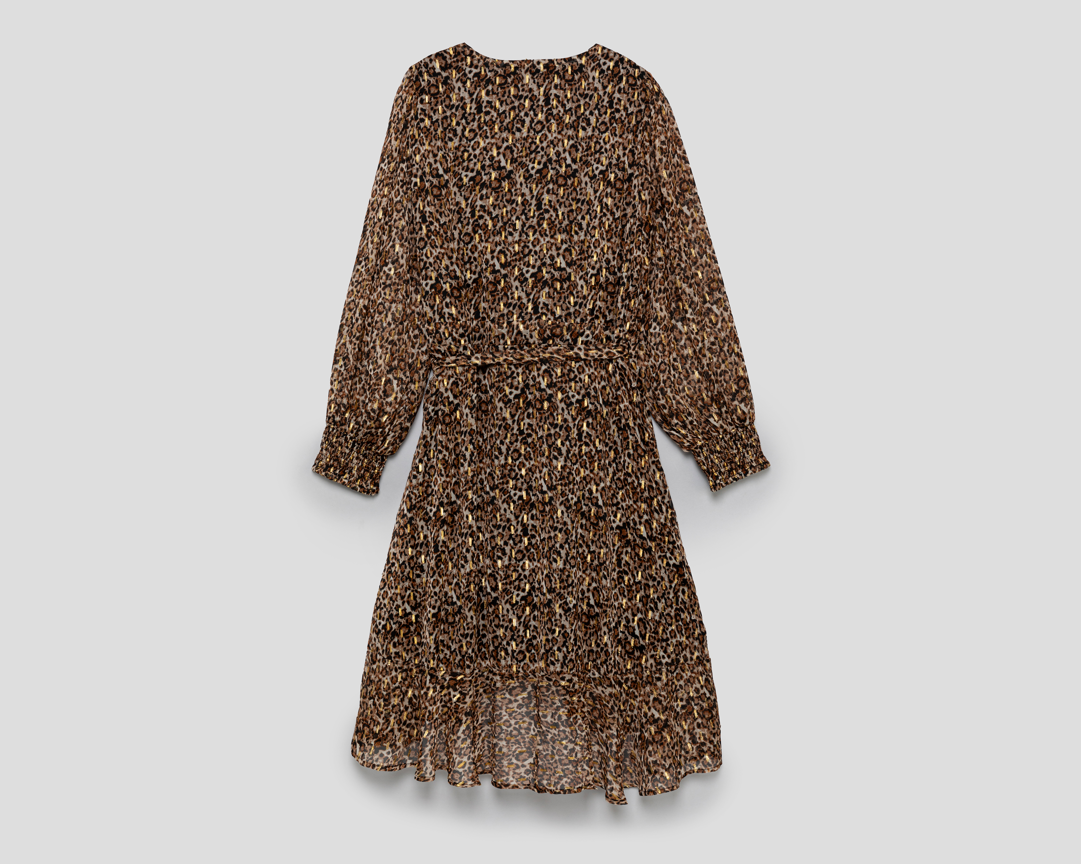 Foto 2 | Foto 2 | Vestido Casual Sahara Animal Print Escote Cruzado