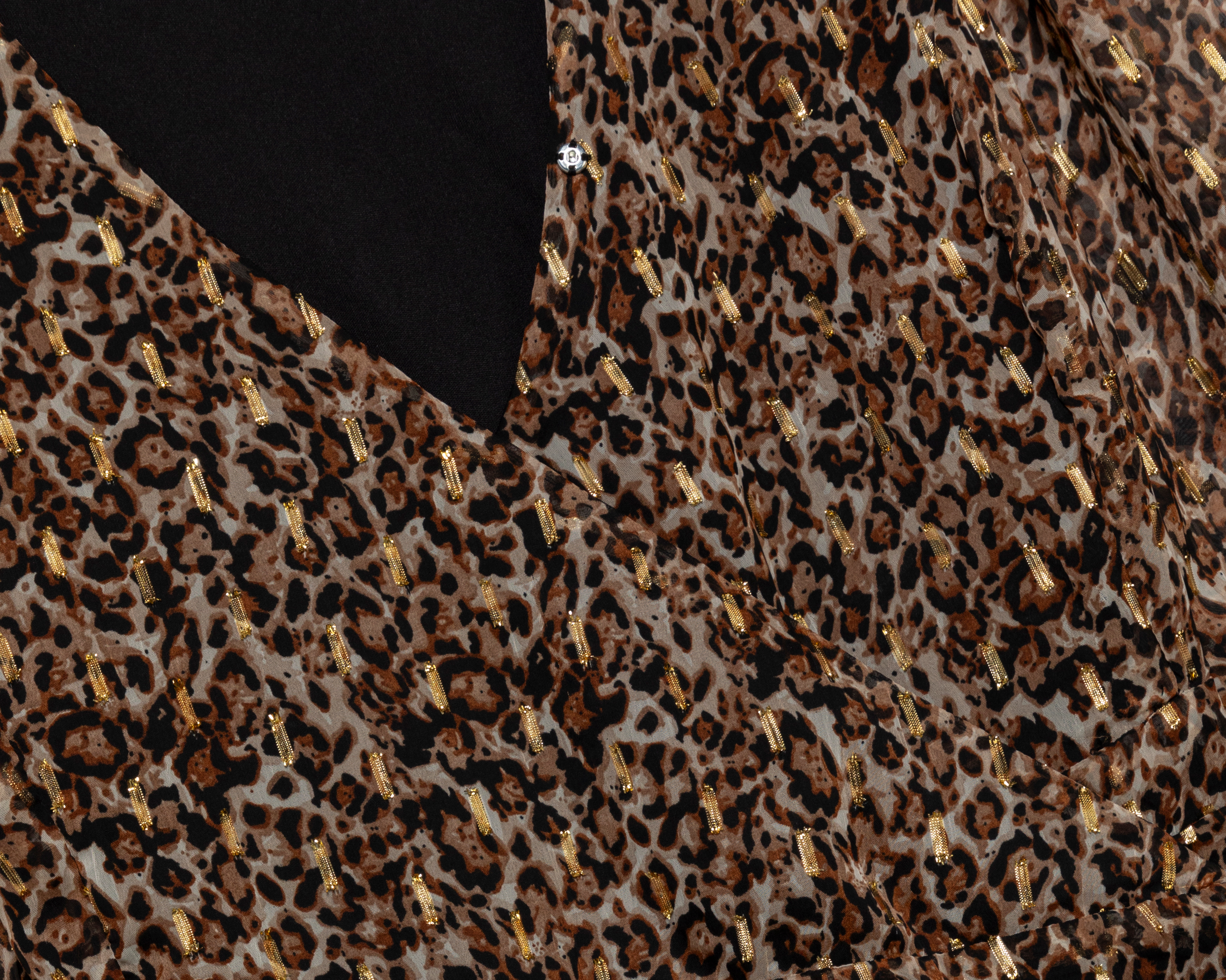 Foto 3 | Foto 3 | Vestido Casual Sahara Animal Print Escote Cruzado