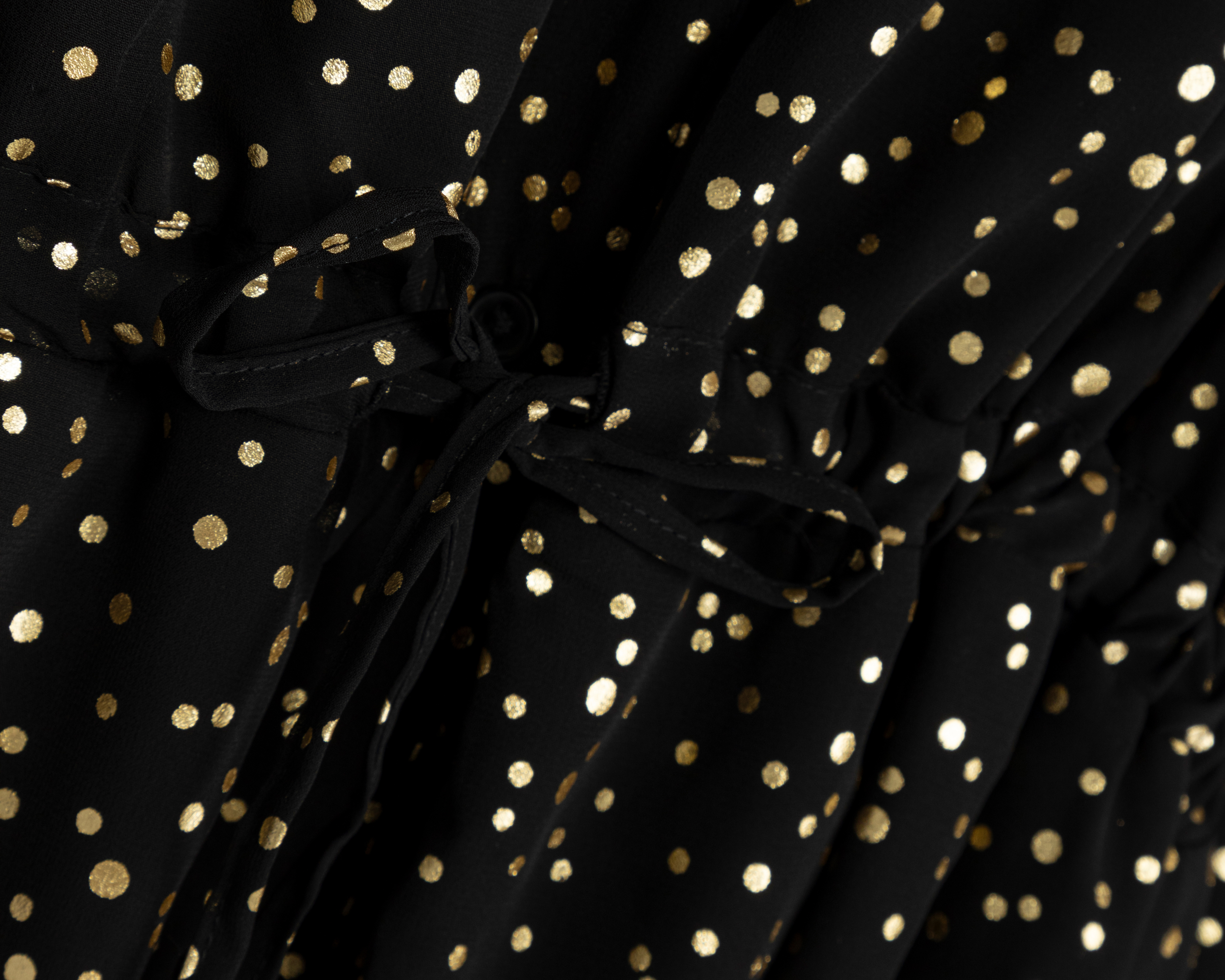 Foto 7 pulgar | Foto 6 | Vestido Casual Sahara con Puntos Negro