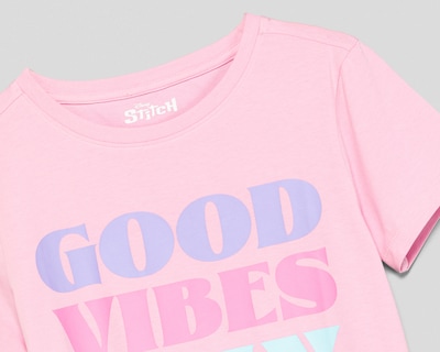 Foto 6 | Foto 6 | Playera Disney Manga Corta Estampada para Mujer