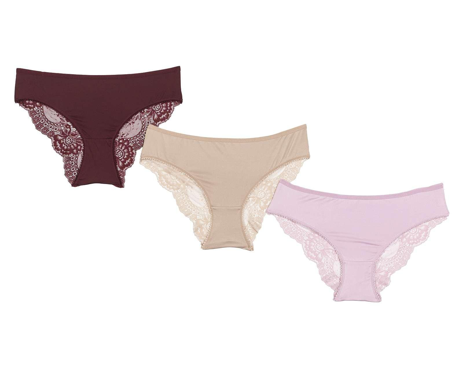 Bikini Beauty Secret para Mujer 3 Pack