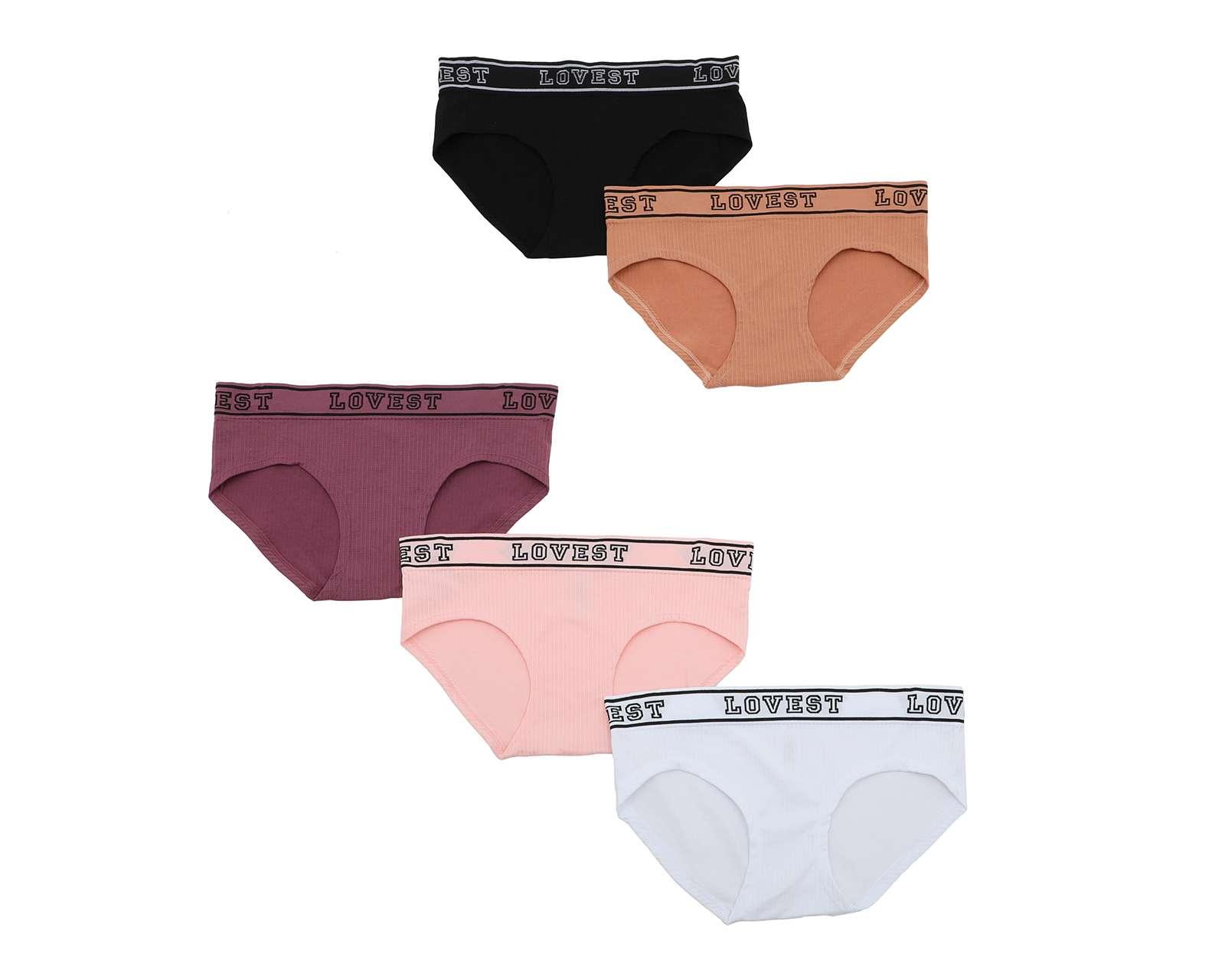 Foto 2 pulgar | Foto 1 | Bóxer Lovest para Mujer 5 Pack