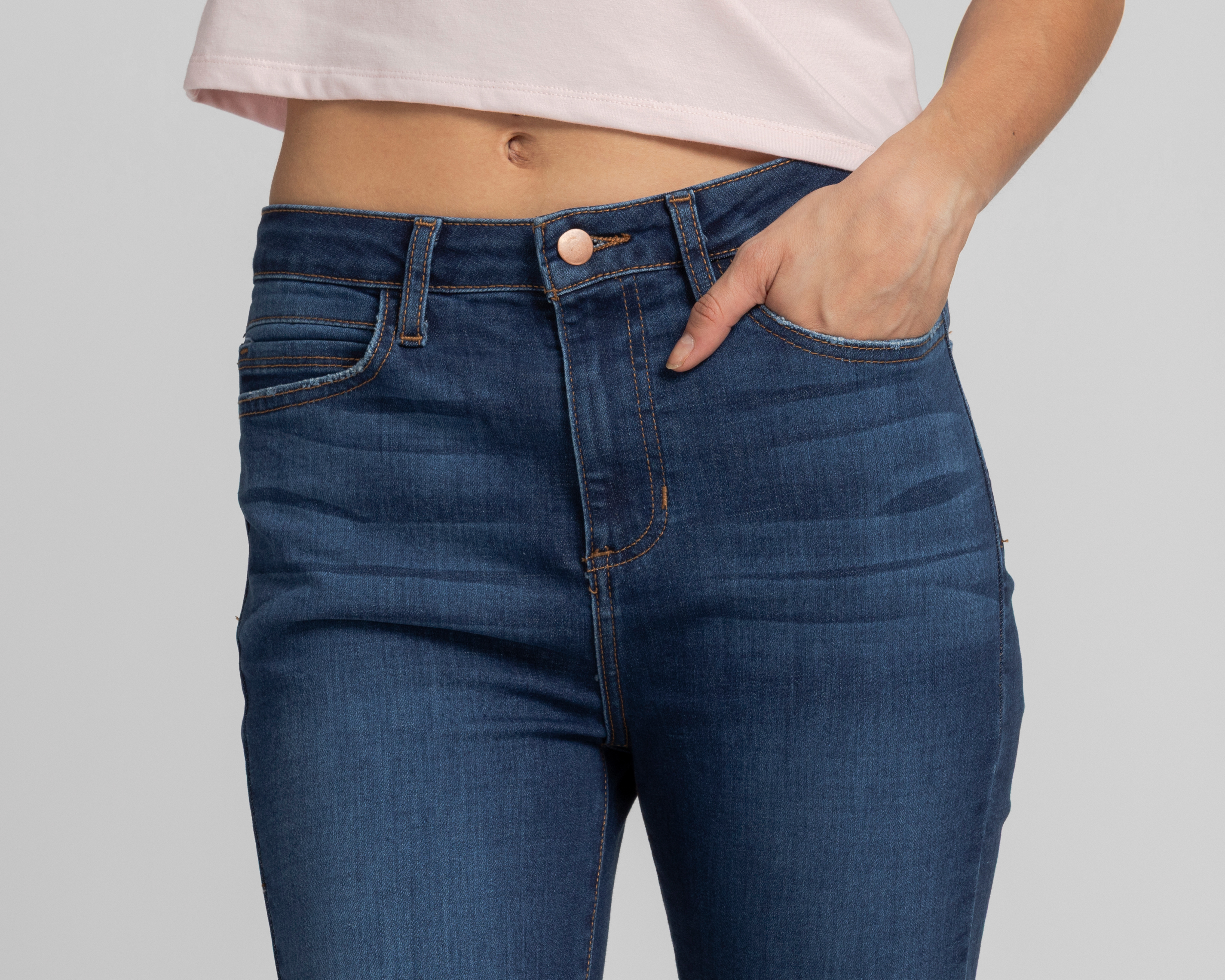 Foto 5 pulgar | Foto 4 | Jeans Skinny Refill para Mujer