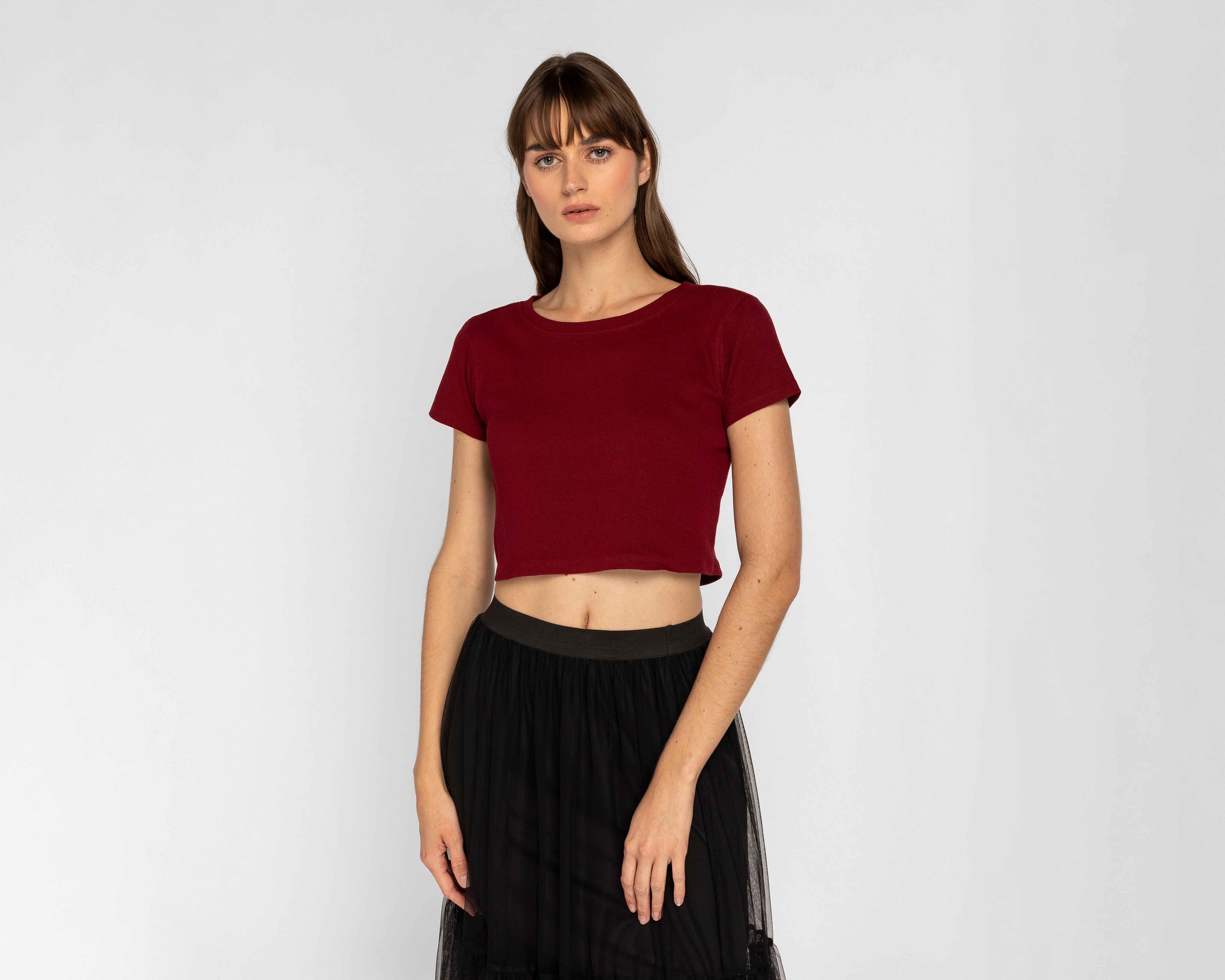 Foto 2 pulgar | Foto 1 | Playera Refill Manga Corta para Mujer