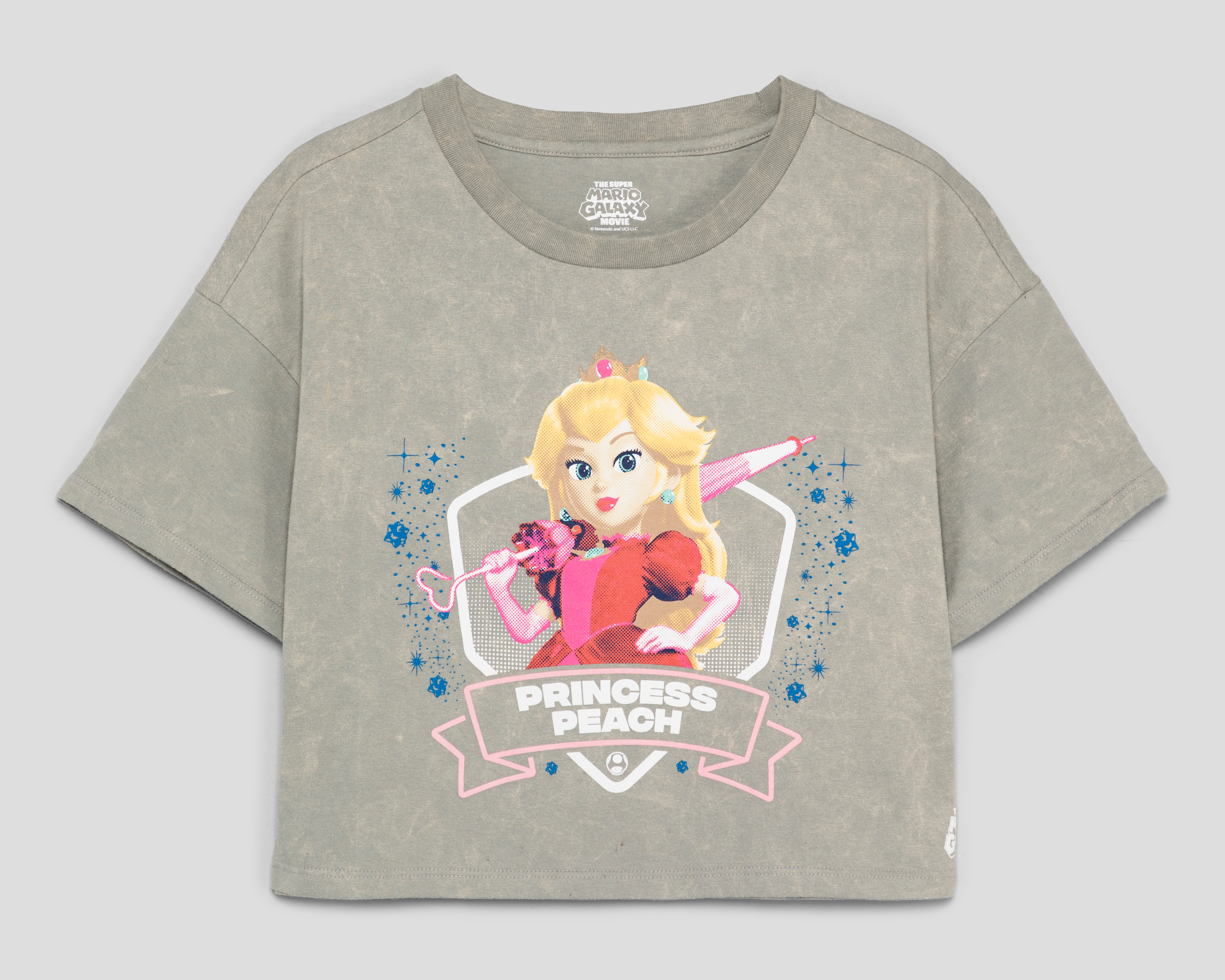 Playera Estampada Mario Bros para Mujer