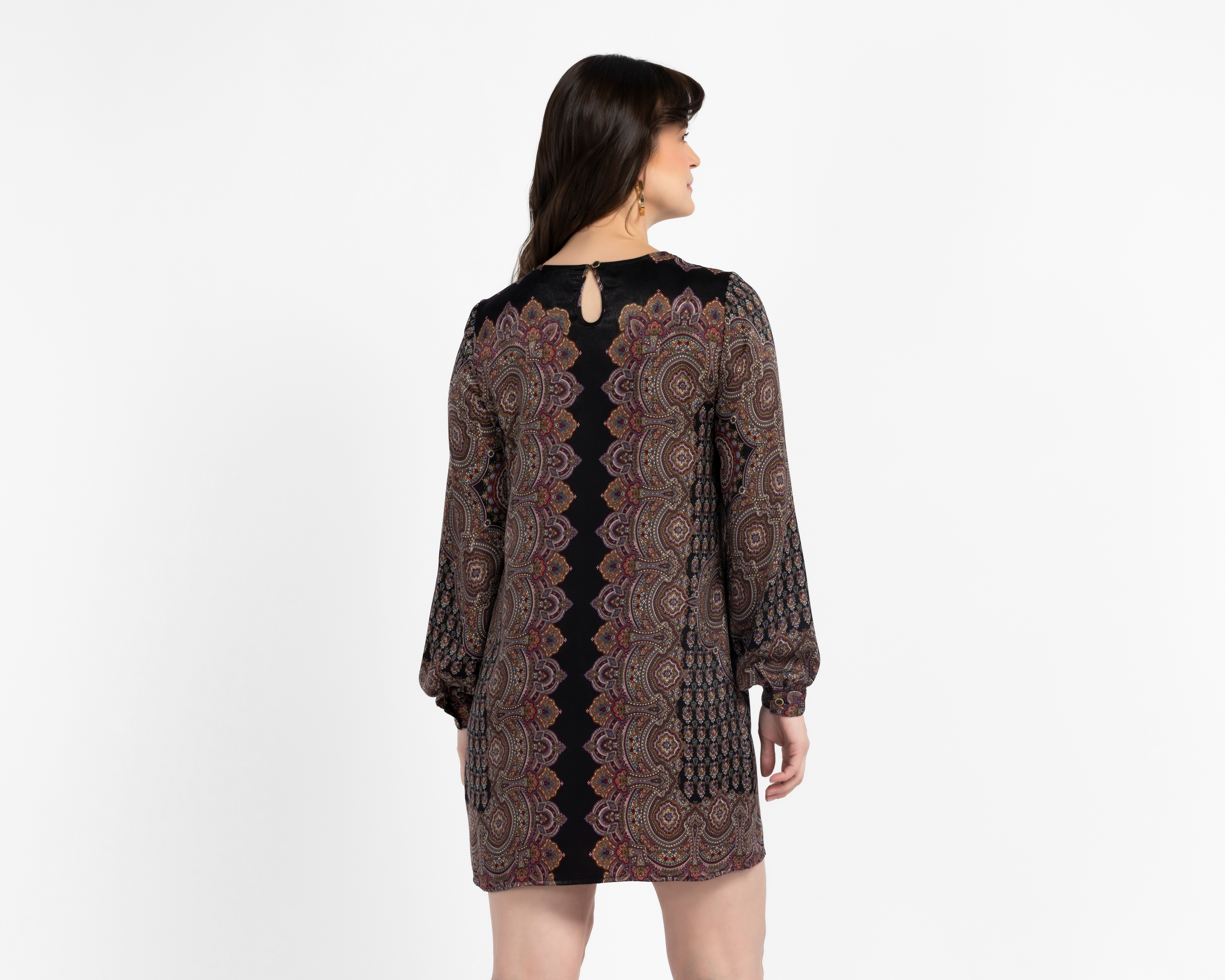 Foto 3 | Foto 3 | Vestido Casual Alexis Manga Larga Estampado para Mujer