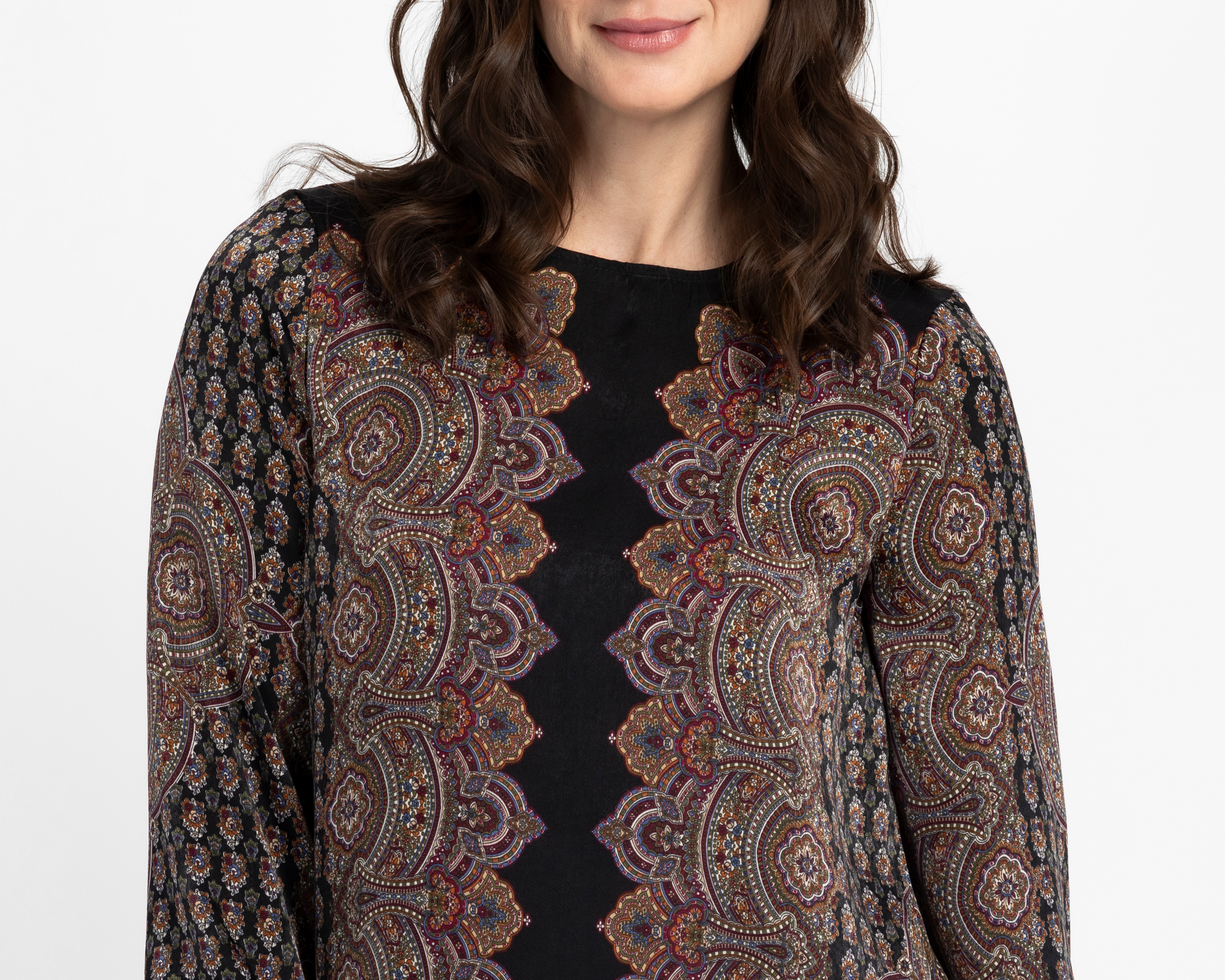 Foto 4 | Foto 4 | Vestido Casual Alexis Manga Larga Estampado para Mujer