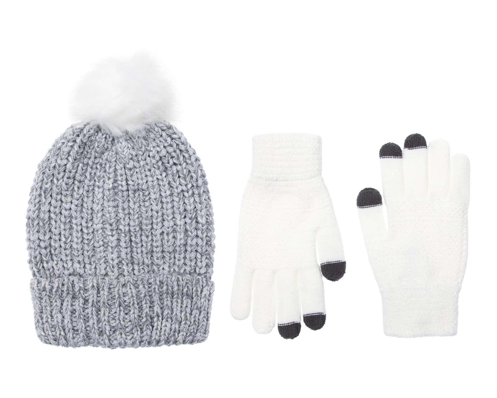 Foto 2 pulgar | Foto 1 | Gorro y Guantes Refill para Mujer