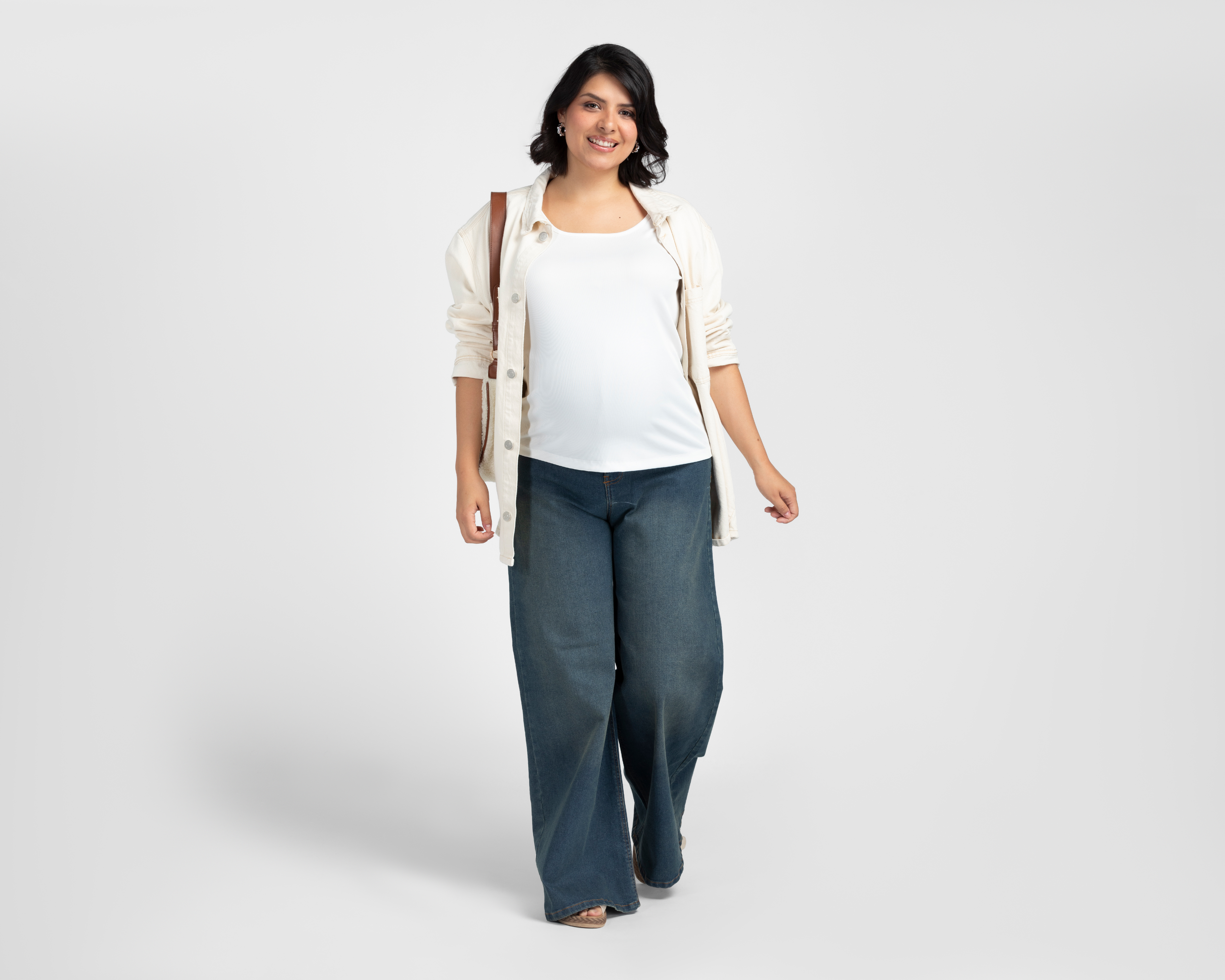 Foto 3 pulgar | Foto 2 | Blusa de Maternidad Mamá Bella Manga Corta