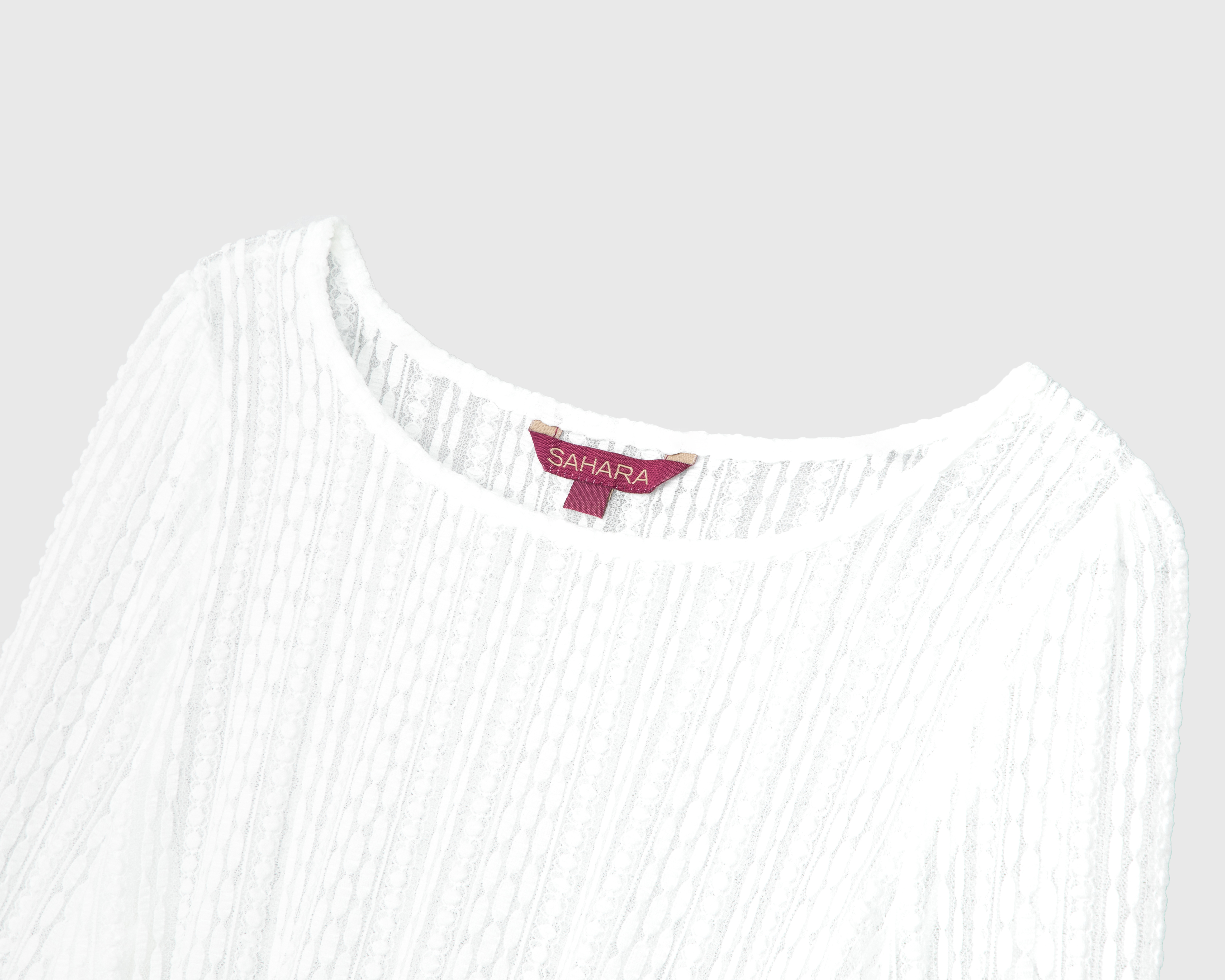 Foto 4 pulgar | Foto 3 | Blusa Sahara Manga Larga para Mujer