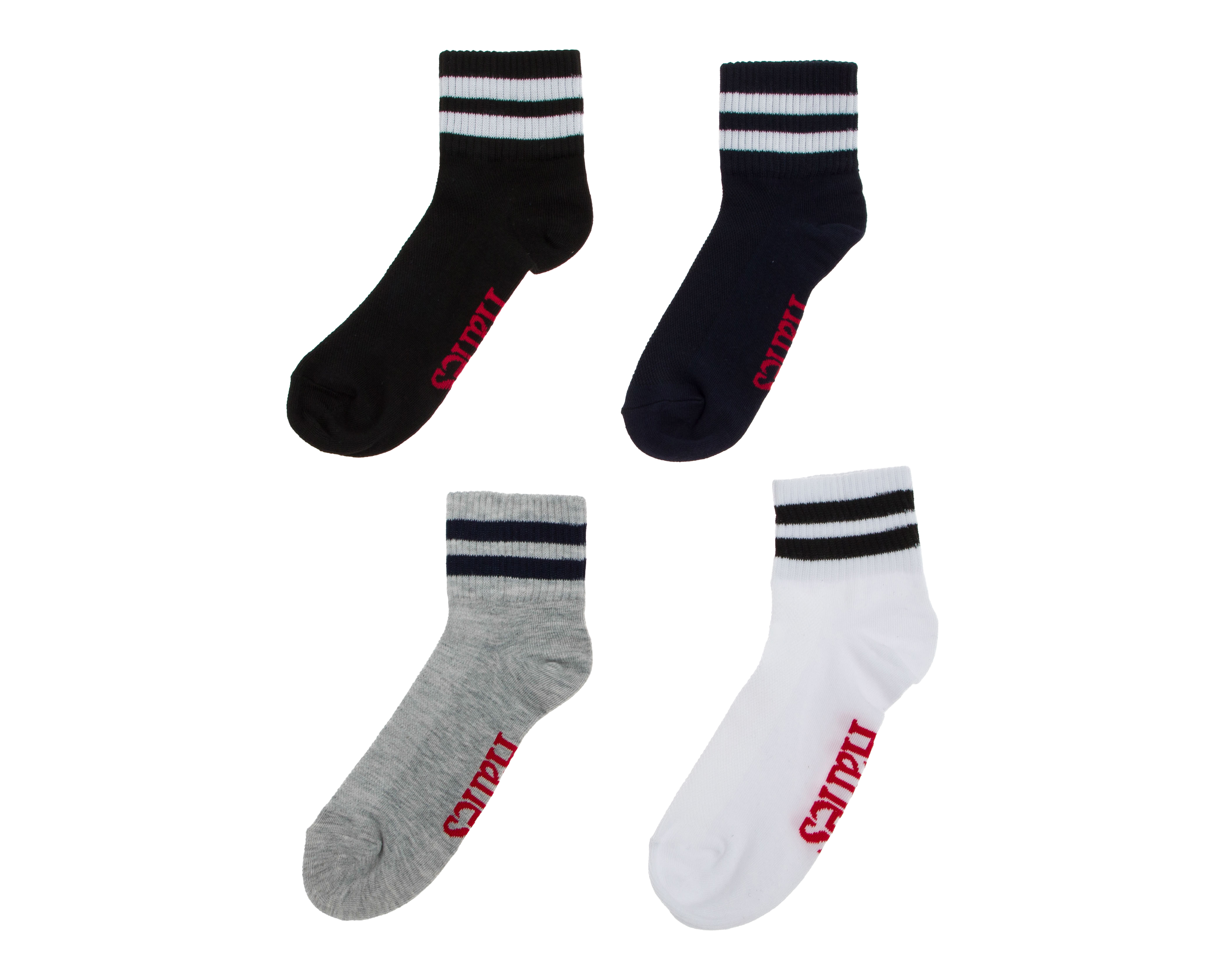 Calcetas Deportivas Hanes para Mujer 4 Pares