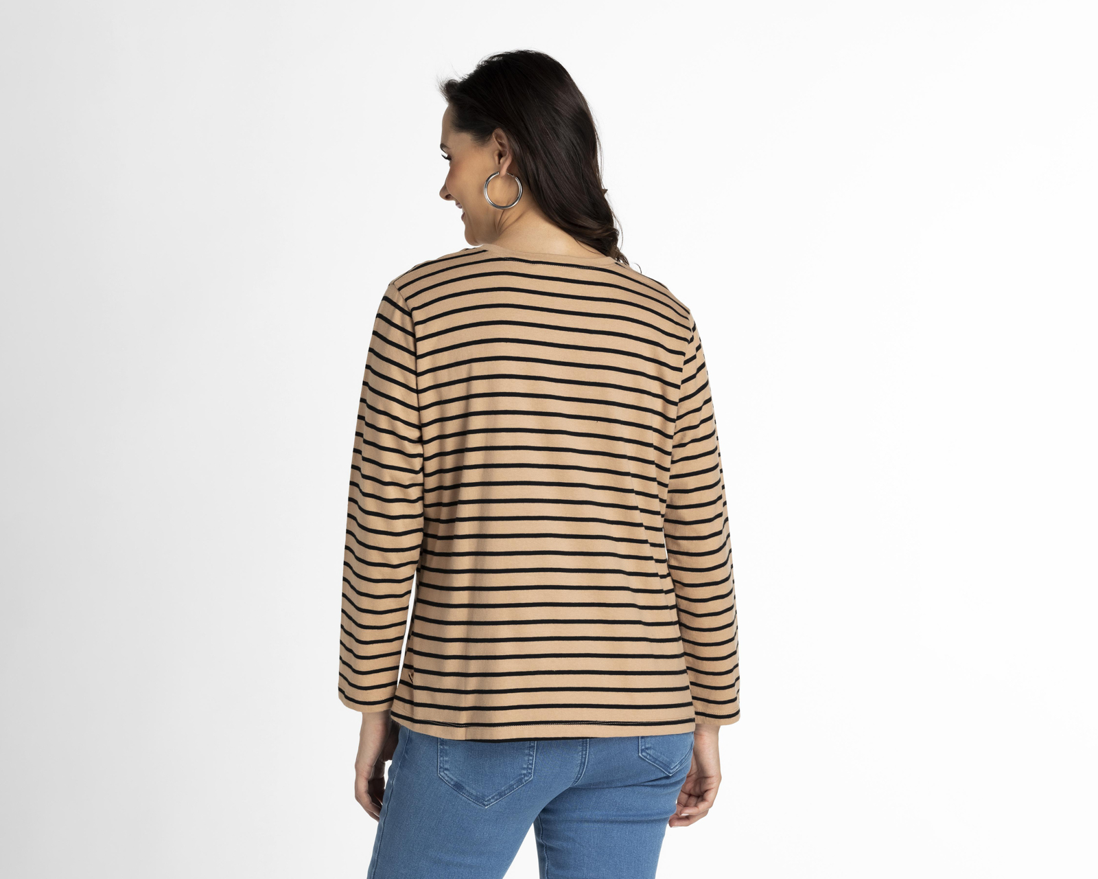 Foto 4 pulgar | Foto 3 | Playera Lady Sun Manga Corta