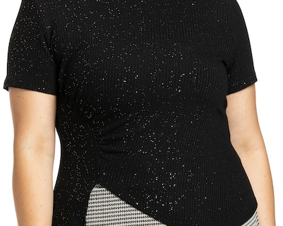 Foto 5 | Foto 4 | Playera Jennifer Lopez Manga Corta con Brillos