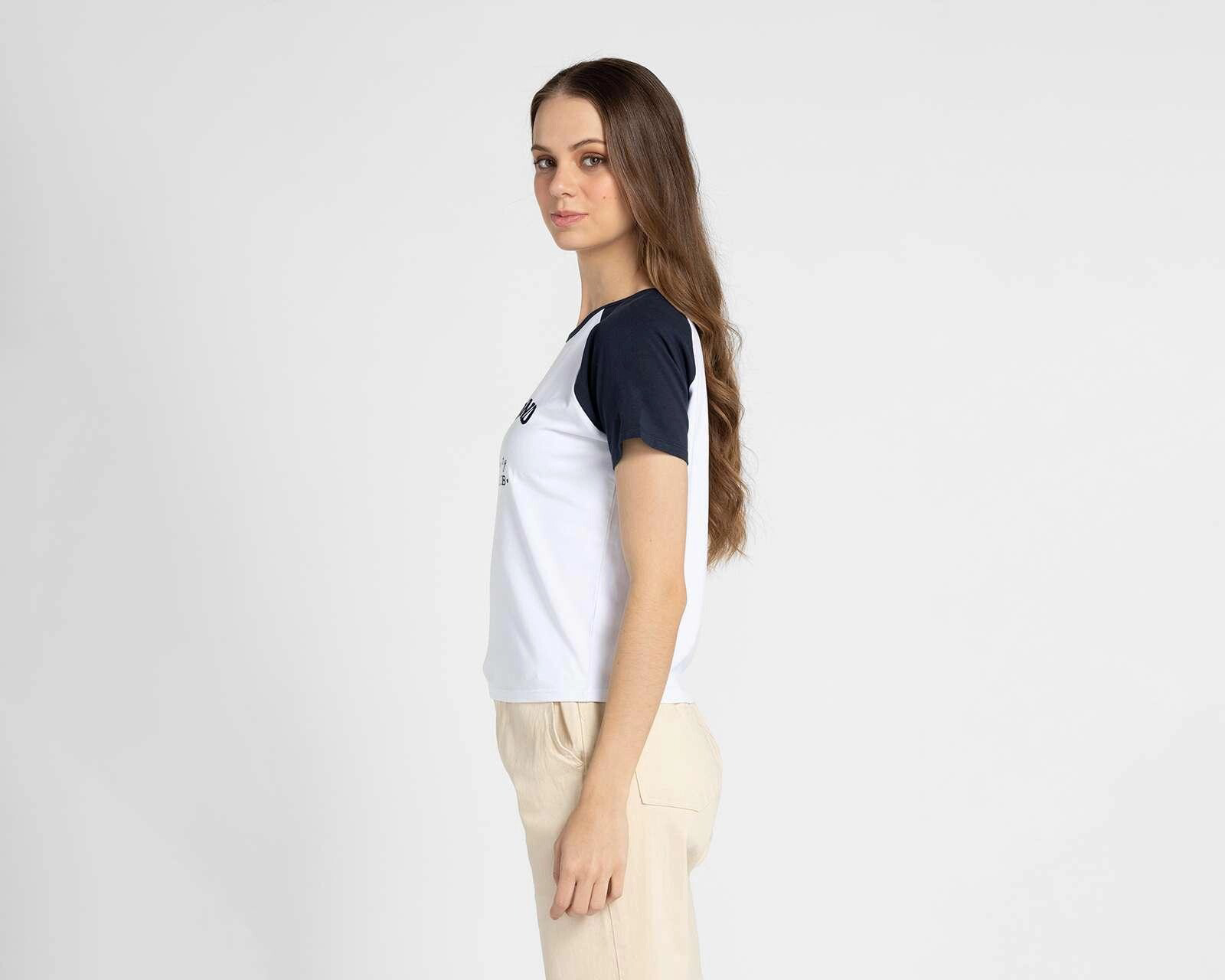 Foto 3 pulgar | Foto 2 | Blusa Refill Manga Corta con Estampado